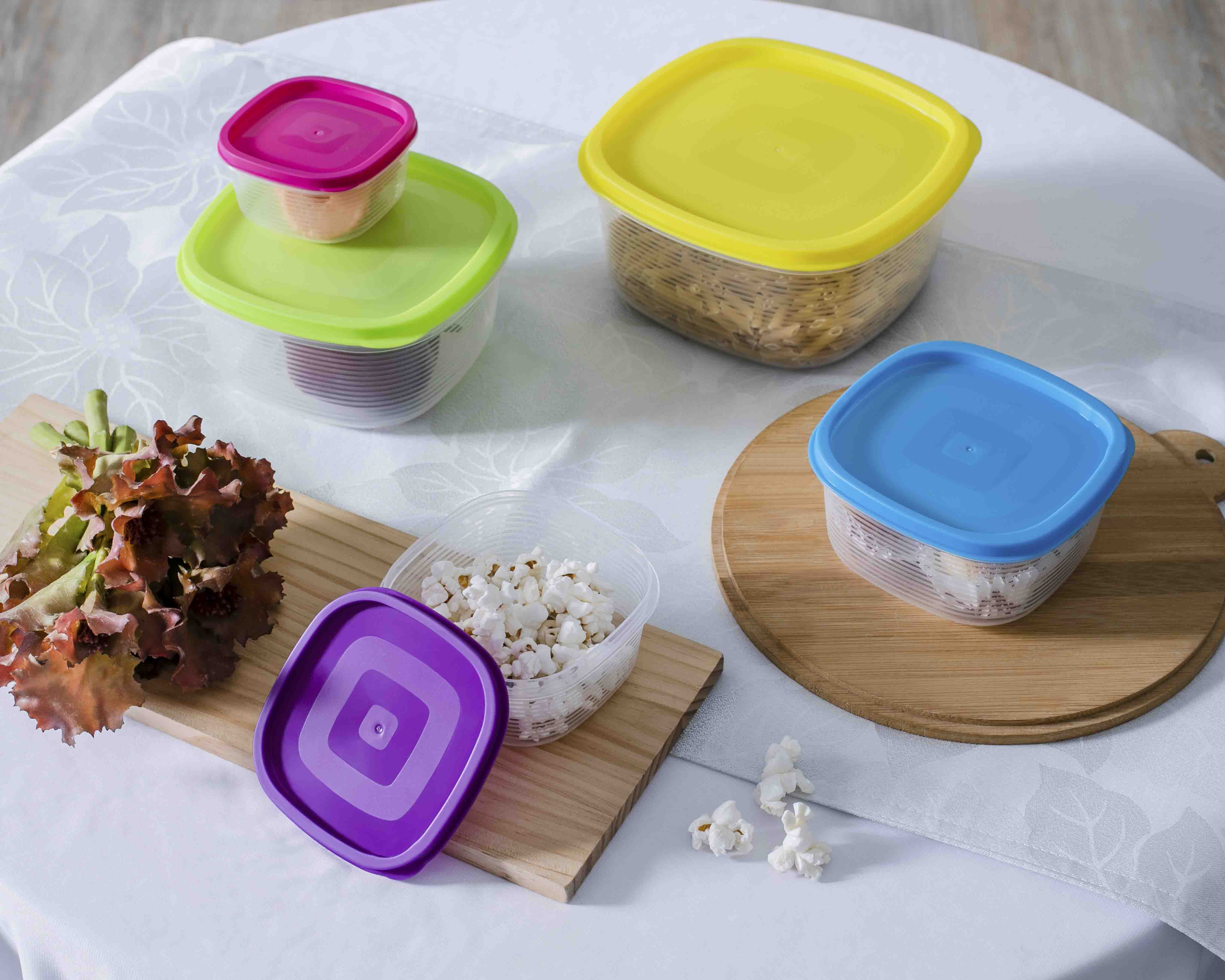 Foto 5 | Foto 5 | Contenedores de Plástico +Simple 5 Piezas