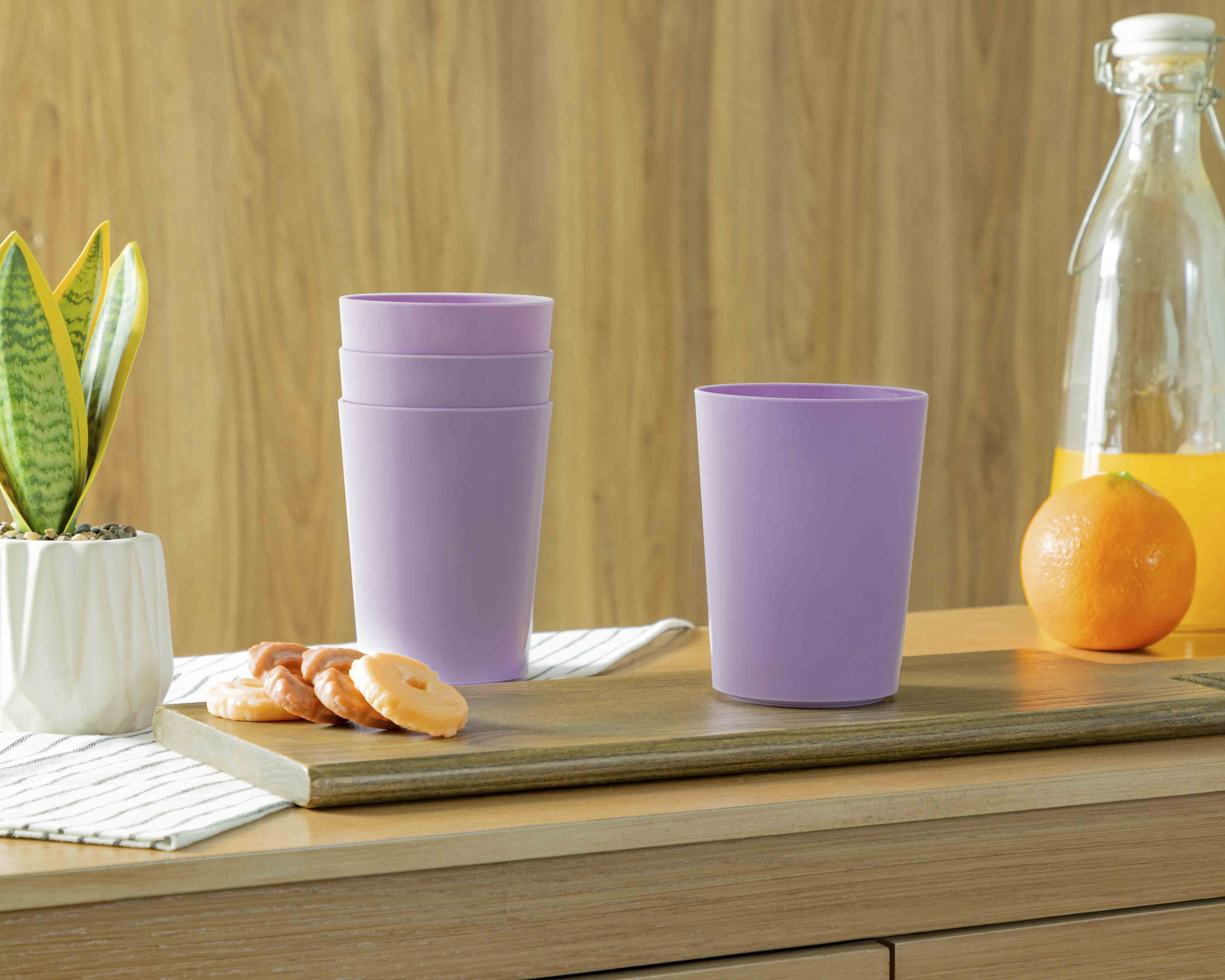 Foto 4 | Foto 4 | Vaso de Plástico Starhaus 4 Piezas