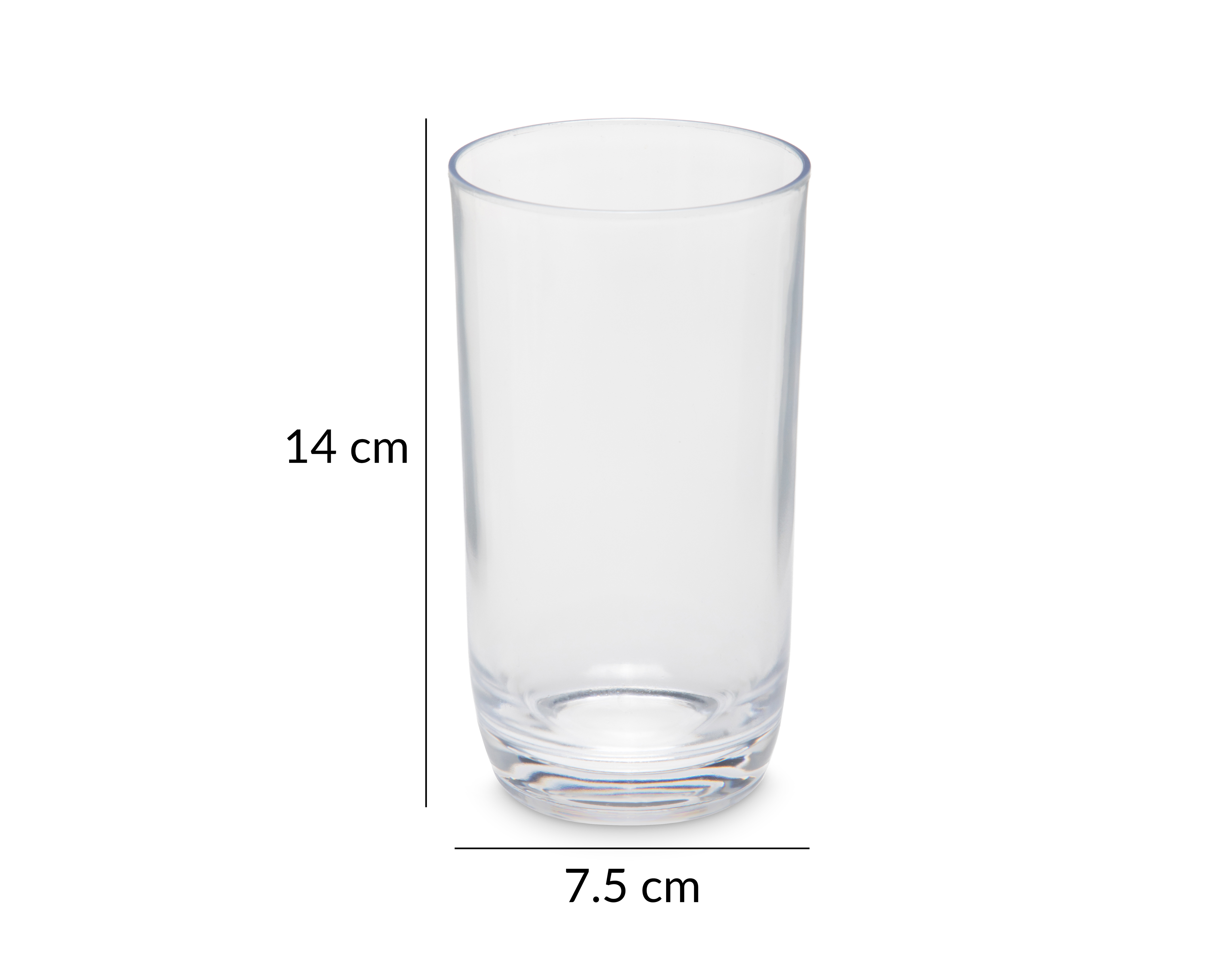 Foto 4 | Foto 4 | Vaso de Vidrio Starhaus 4 Piezas