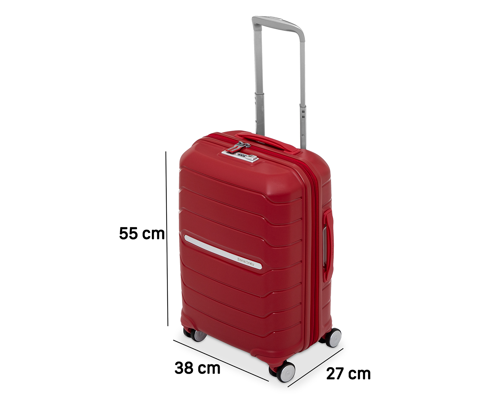 Foto 9 pulgar | Foto 8 | Maleta con Ruedas Samsonite Octolite 20" Rojo