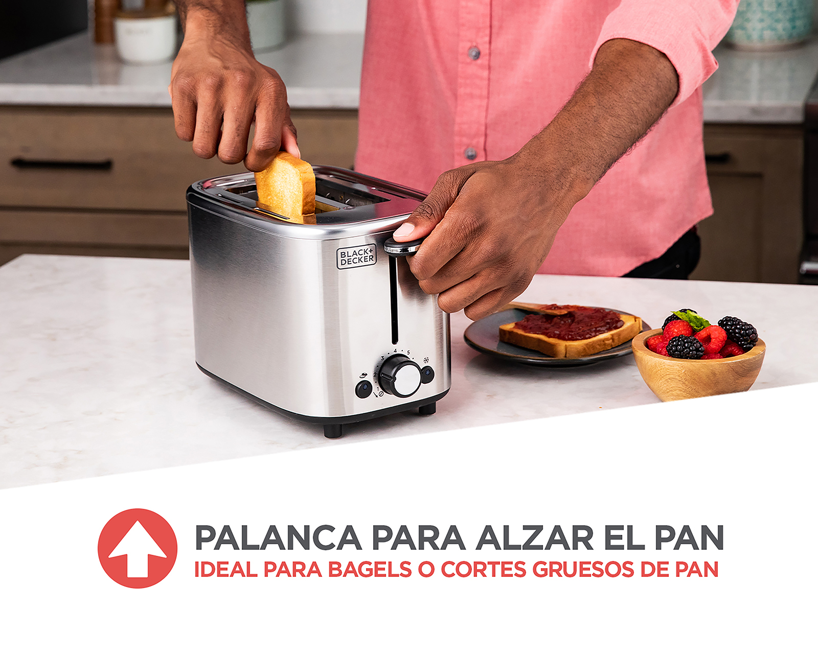 Foto 4 pulgar | Foto 3 | Tostador Black+Decker 2 Rebanadas