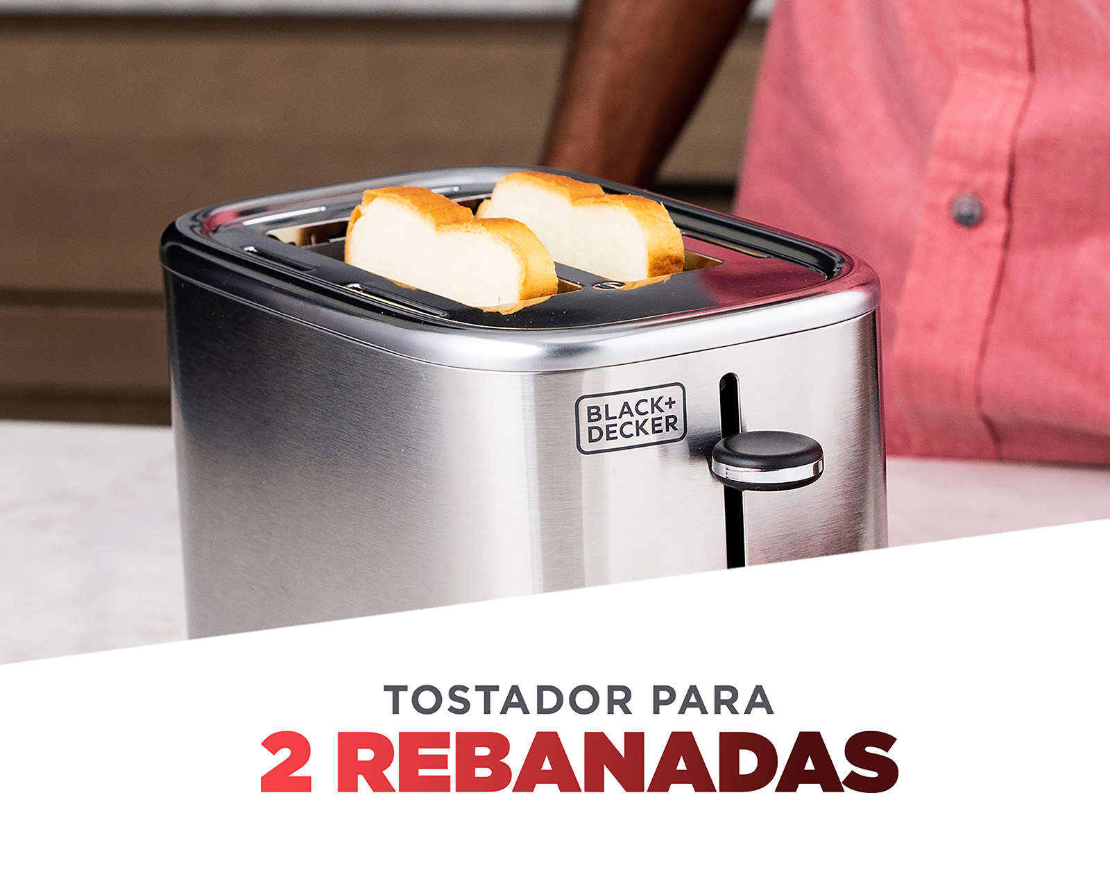 Foto 5 pulgar | Foto 4 | Tostador Black+Decker 2 Rebanadas