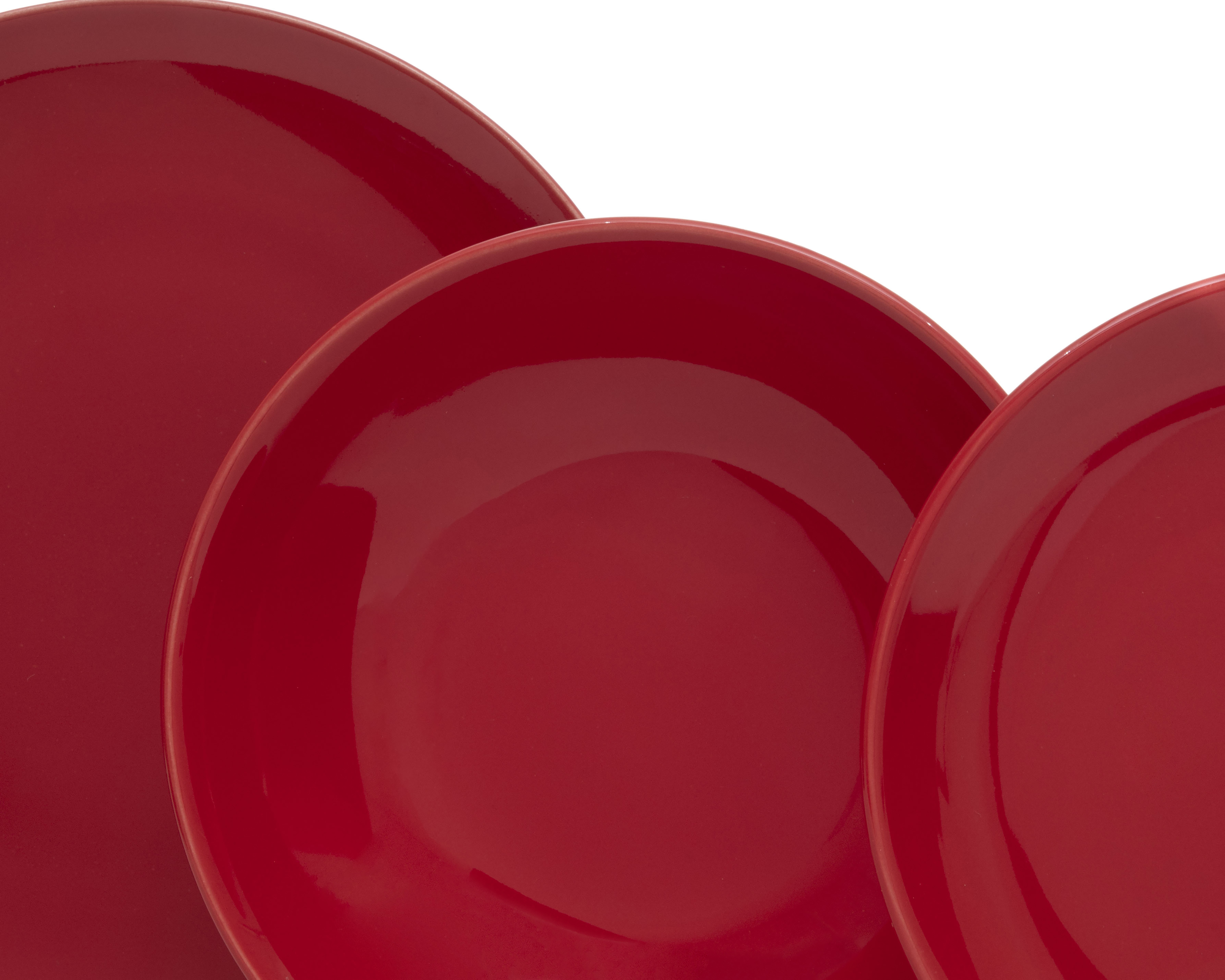 Foto 4 | Foto 4 | Vajilla de Cerámica Roja Oxford para 4 Personas