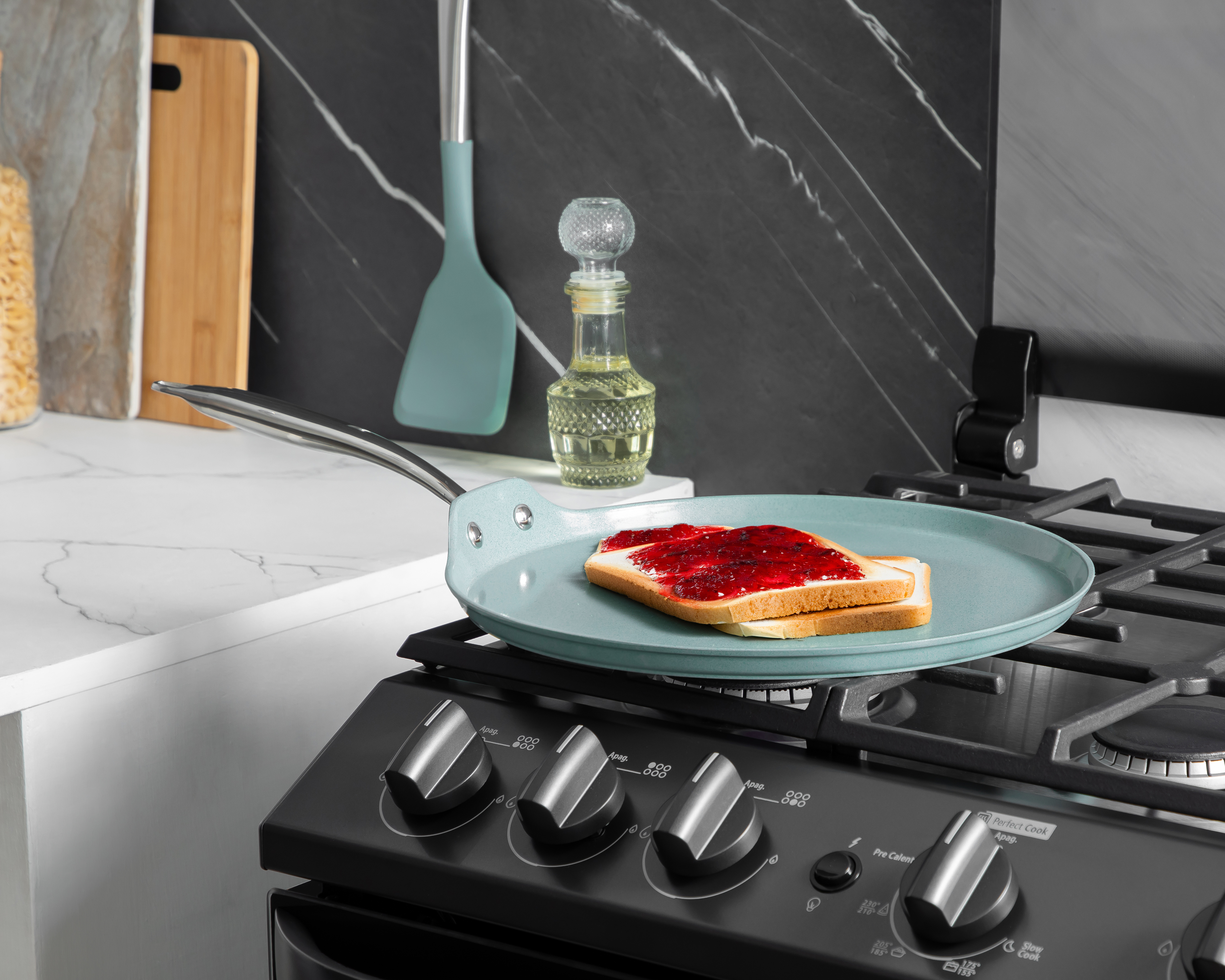 Foto 7 | Foto 7 | Comal Jade Cook de Acero Inoxidable 32 cm