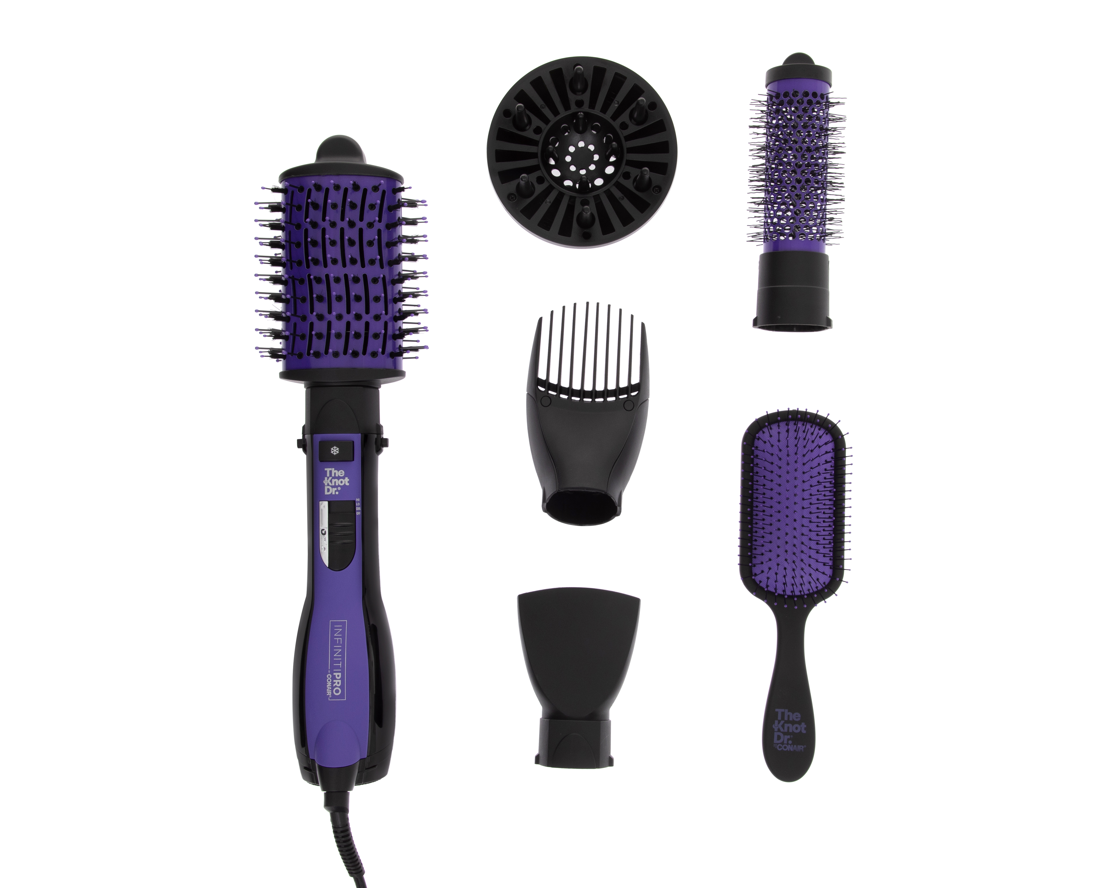 Foto 1 | Foto 1 | Cepillo de Cabello Eléctrico Infiniti Pro Conair BC123ES con 5 Accesorios