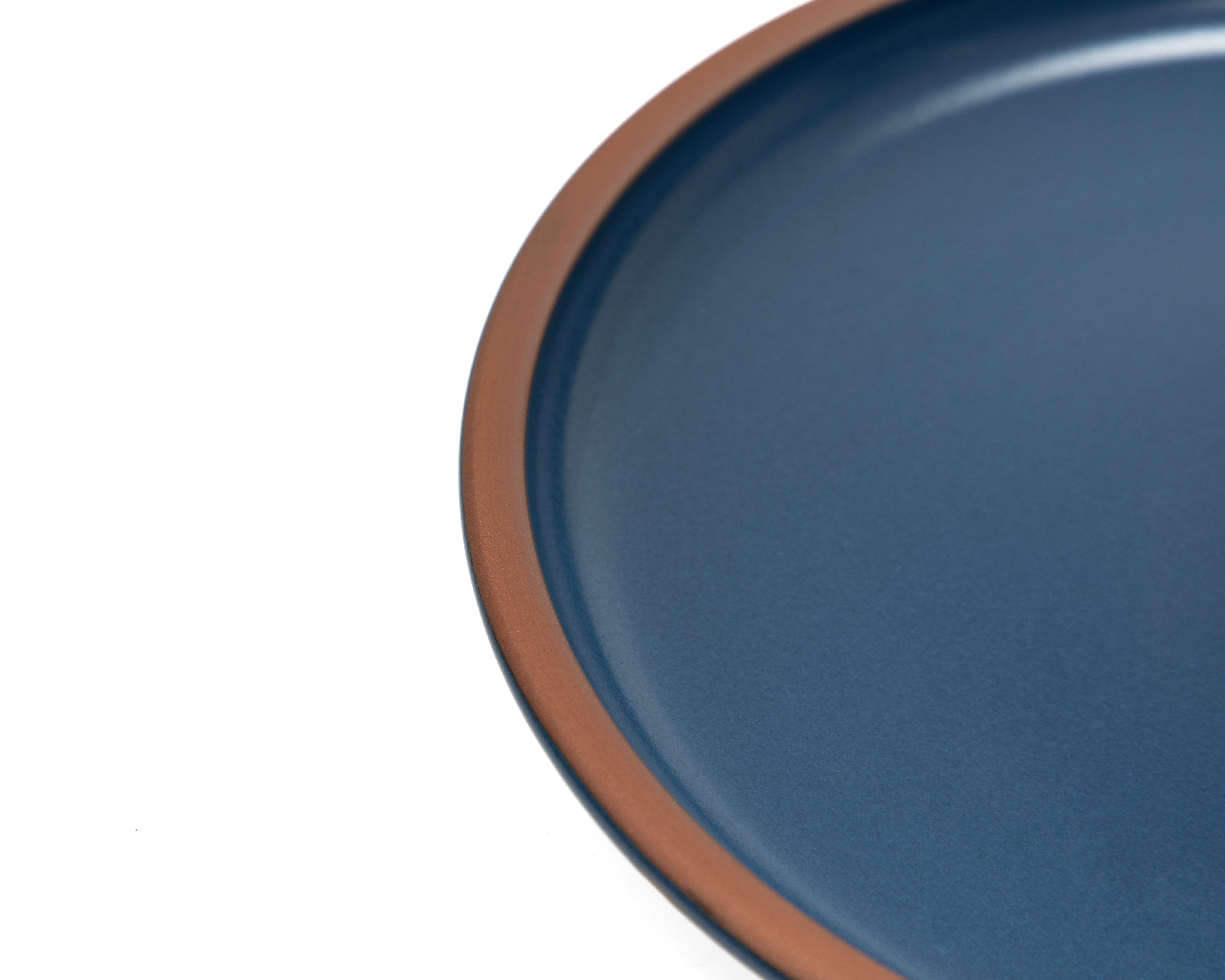 Foto 3 | Foto 3 | Plato Gibson Elite de Terracota Azul 4 Piezas