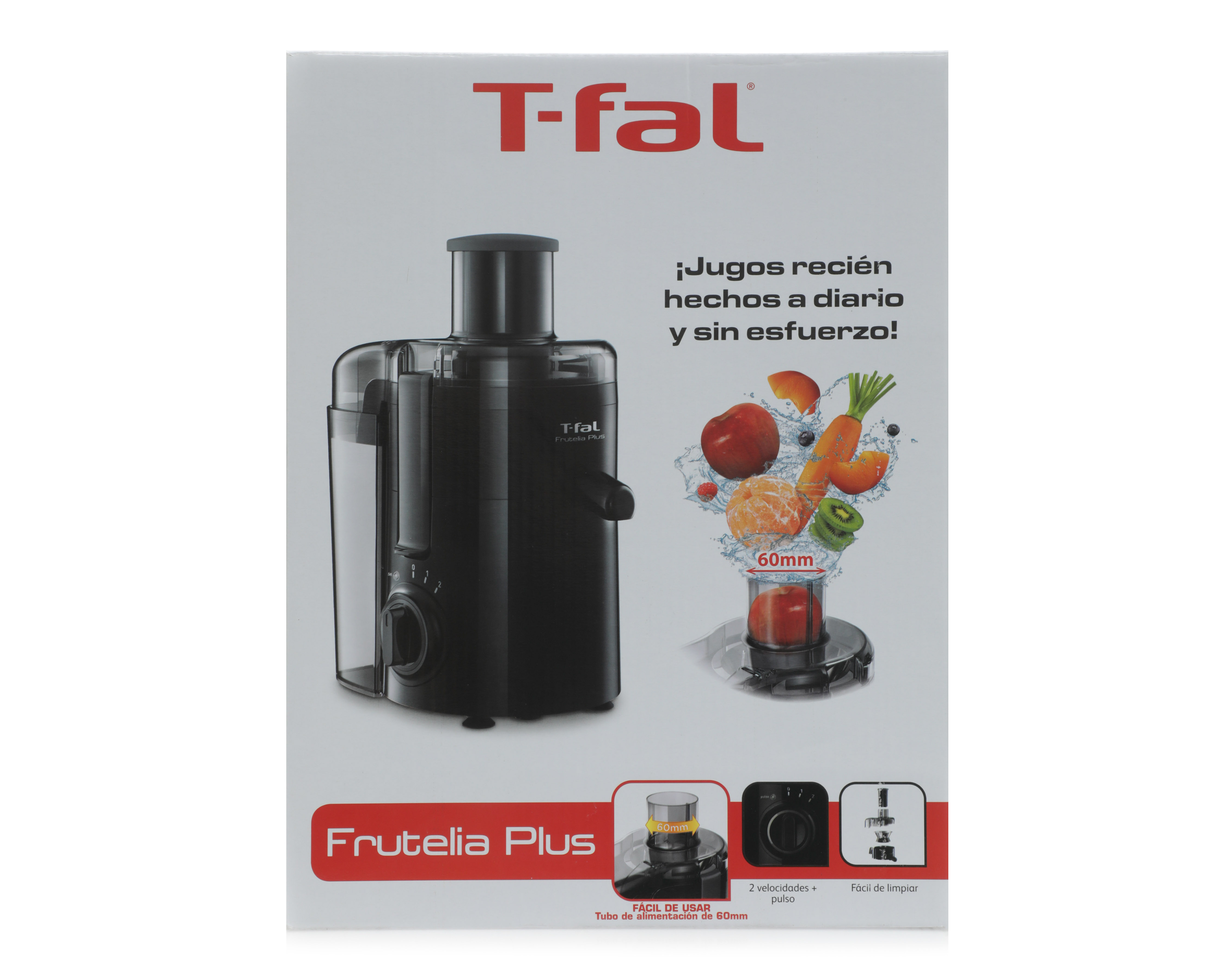 Foto 5 | Foto 5 | Extractor de Jugo T-FAL 2 Velocidades 300 W