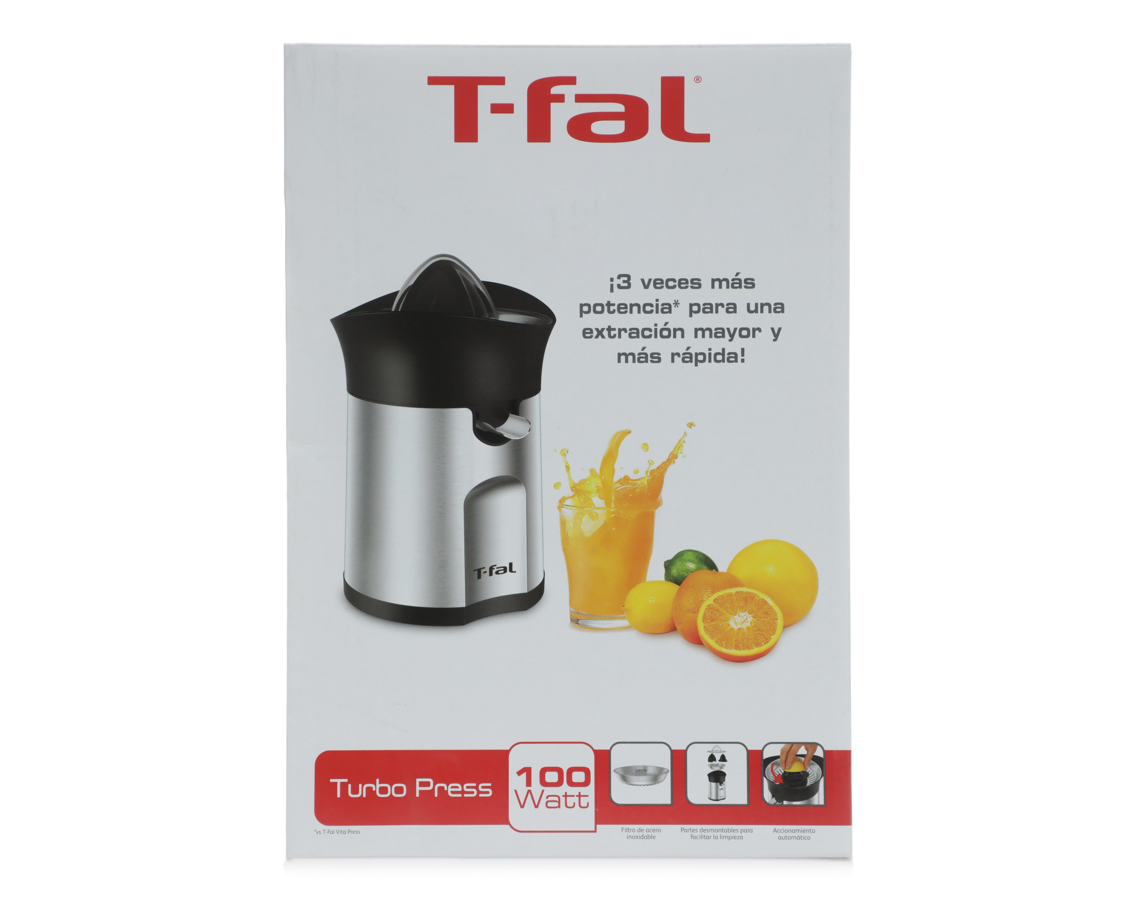 Foto 5 pulgar | Foto 4 | Exprimidor de Jugo T-FAL ZP520DMX 100 W