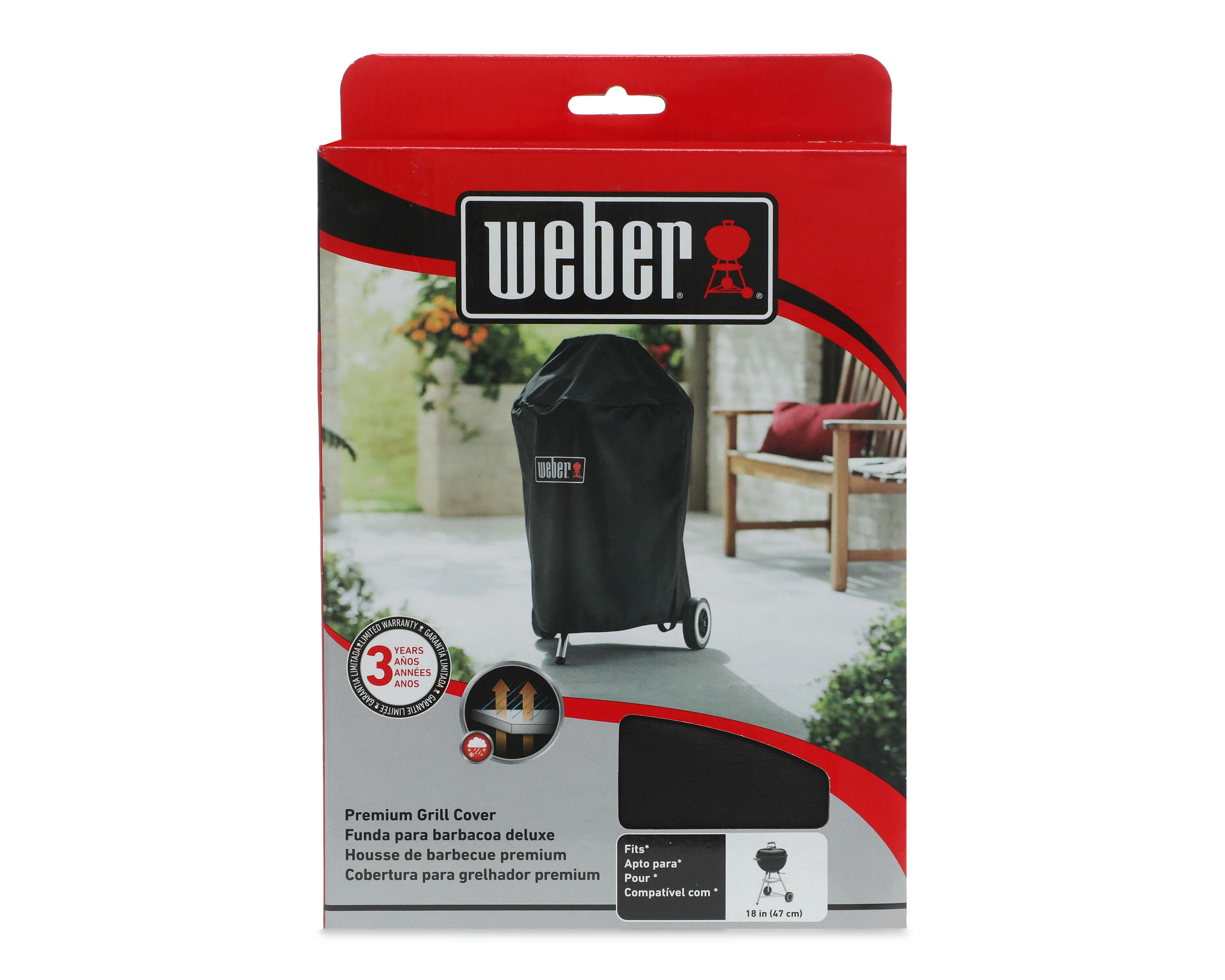 Foto 2 pulgar | Foto 1 | Funda para Asador Weber con Correas