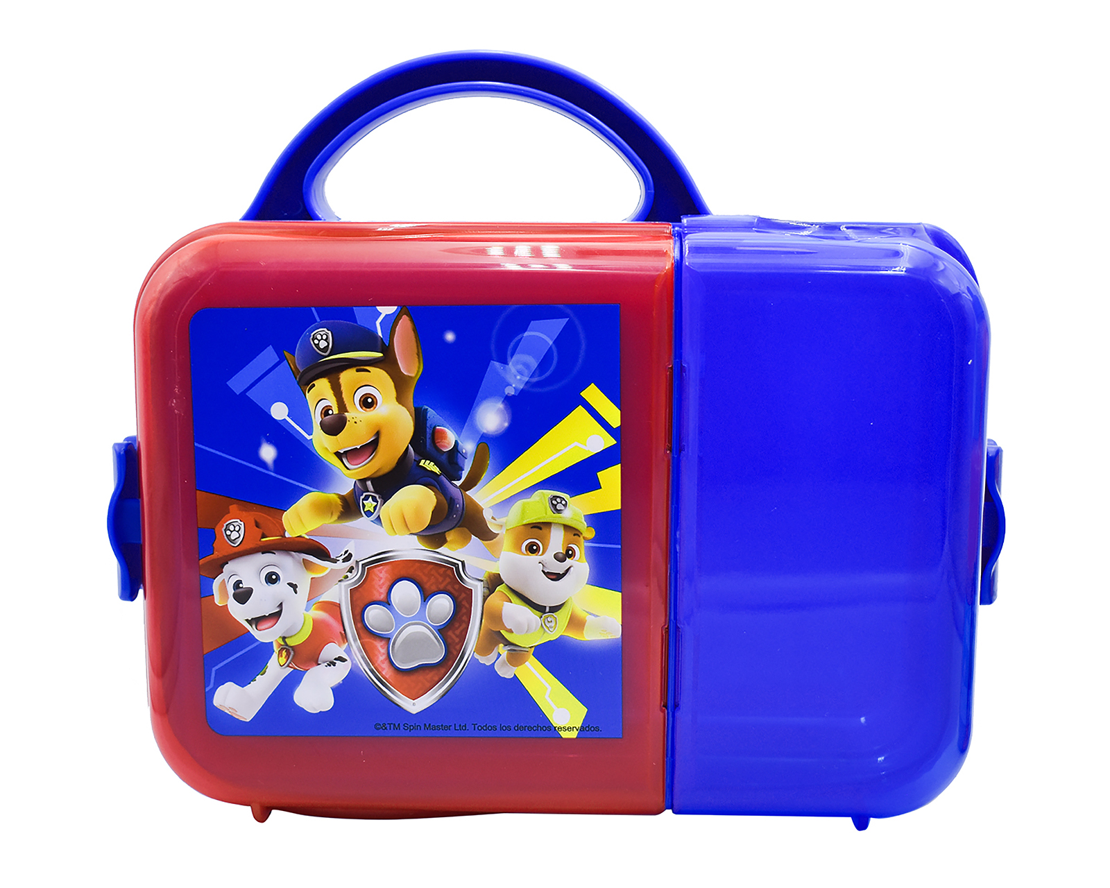 Foto 4 pulgar | Foto 3 | Lonchera con Botella Fun Kids Paw Patrol Azul