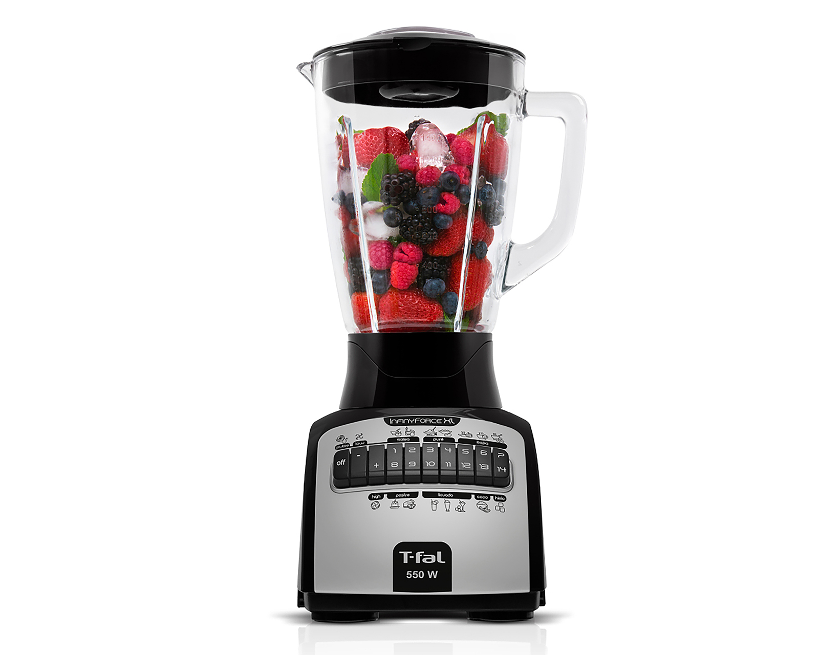 Licuadora T-FAL InfinyForce 14 Velocidades Vaso de Vidrio