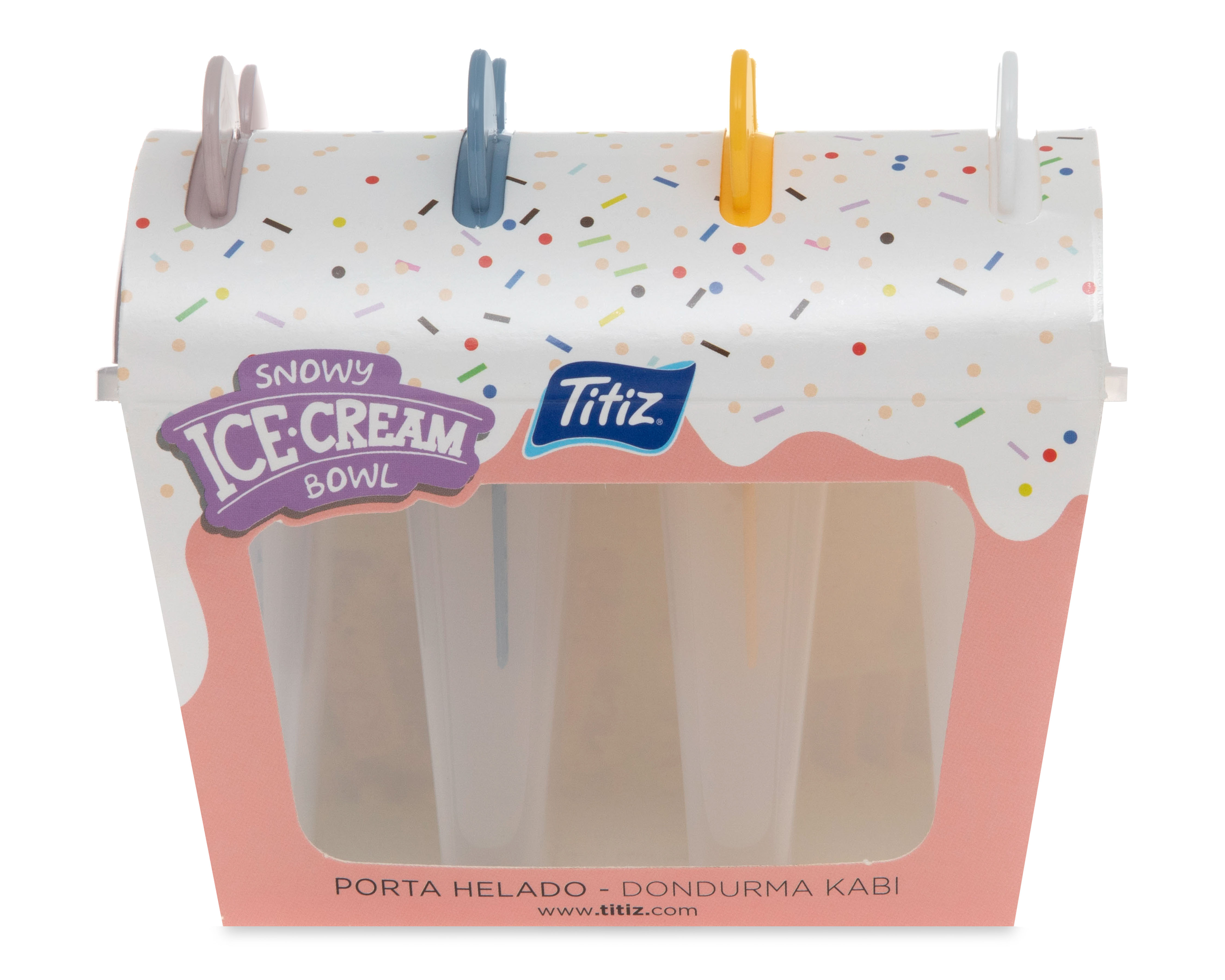 Molde para Paleta Titiz 4 Piezas