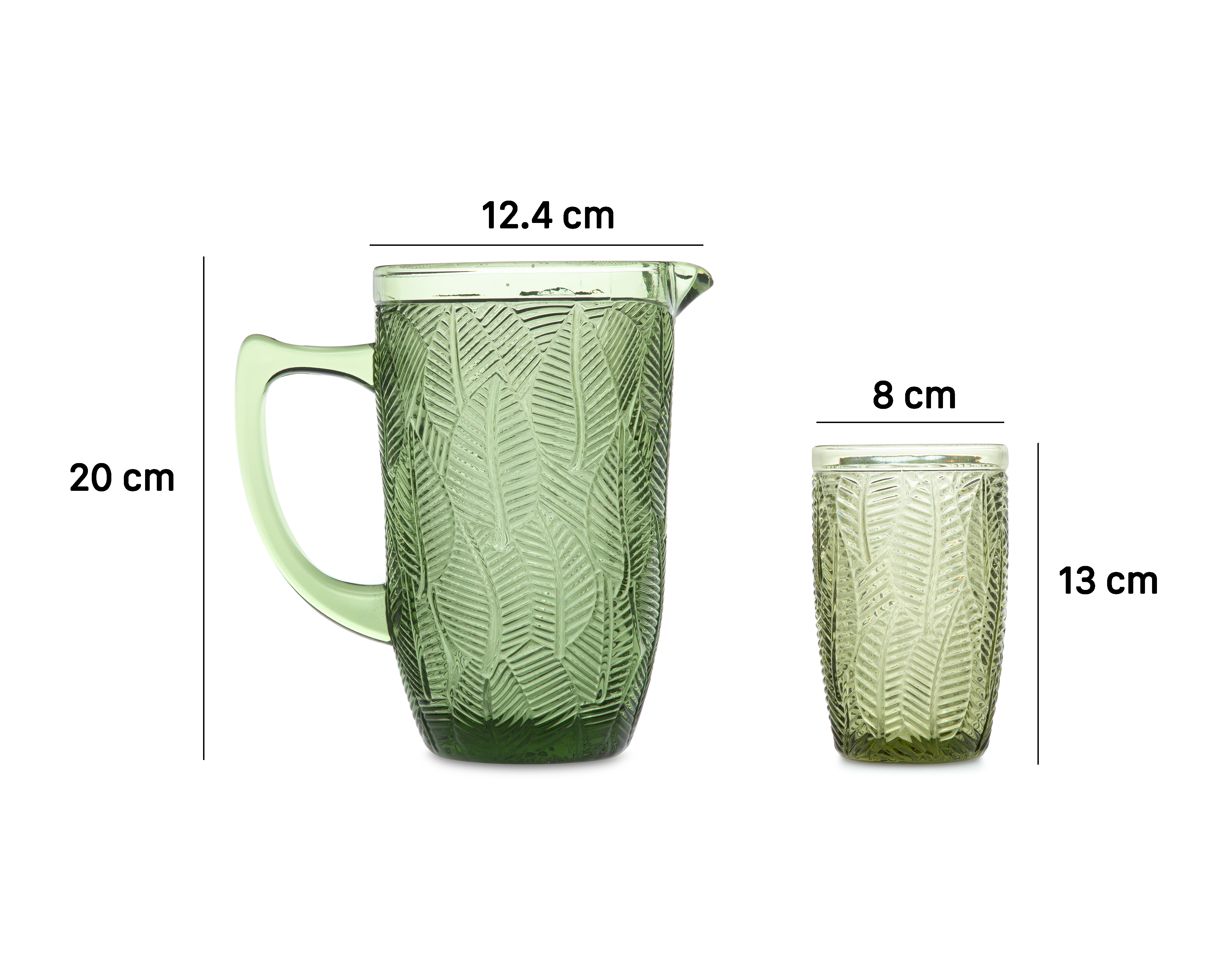 Foto 5 | Foto 5 | Juego de Jarra y Vasos de Cristal Starhaus5 Piezas