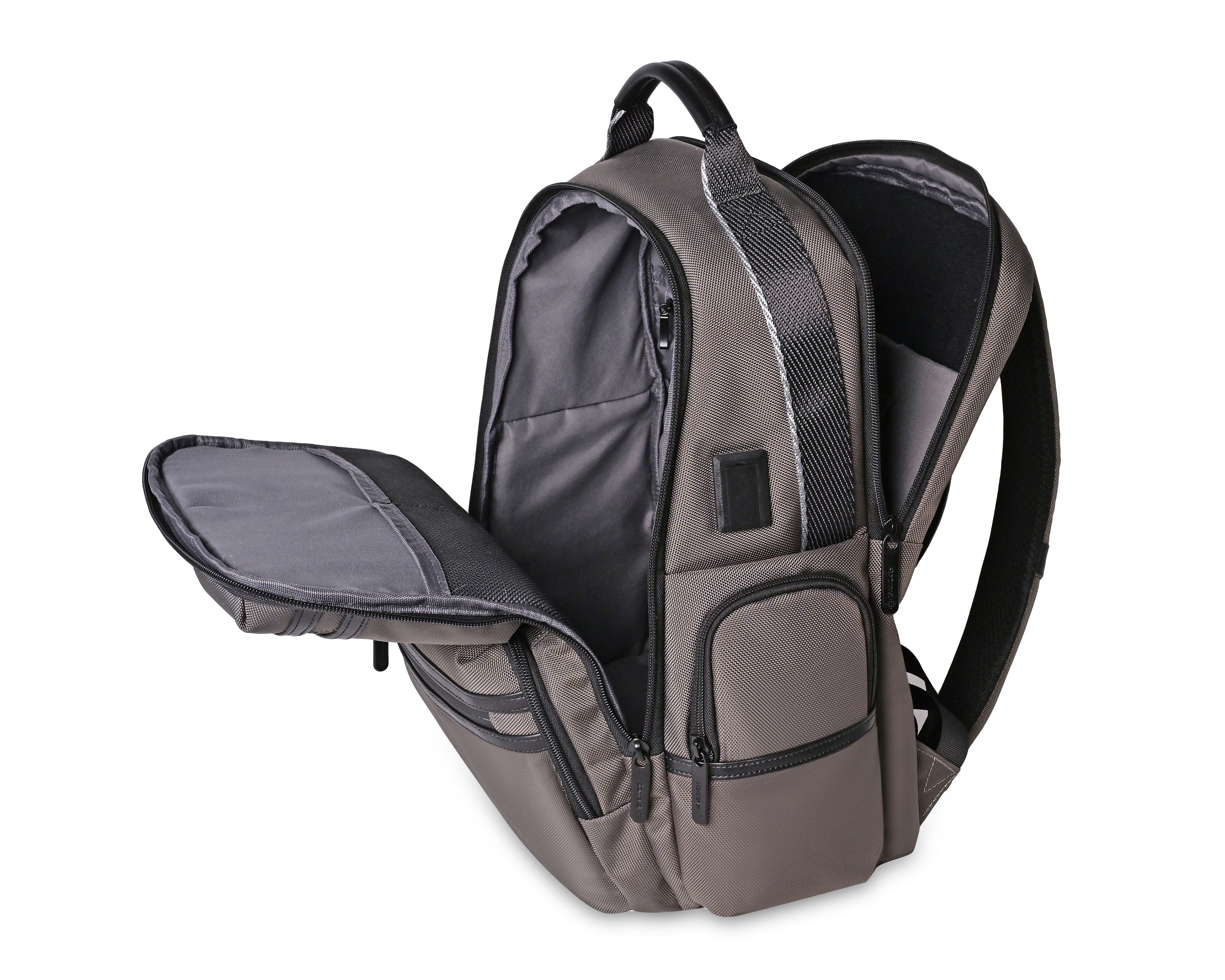 Foto 7 pulgar | Foto 6 | Mochila para Laptop Startravel Beta Lite Gris