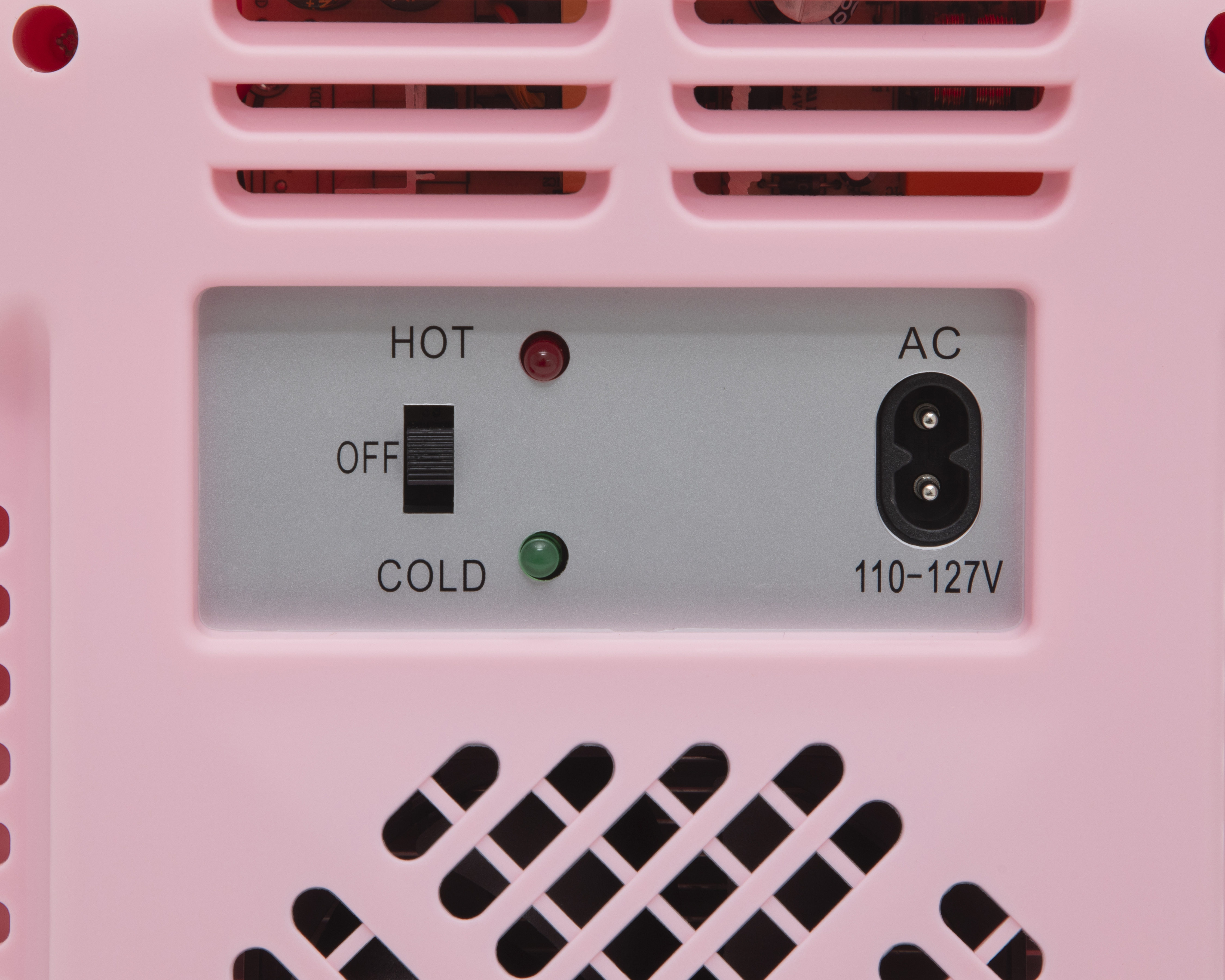 Foto 6 pulgar | Foto 5 | Mini Refrigerador Timco 6 Latas Rosa REMIN4LA1