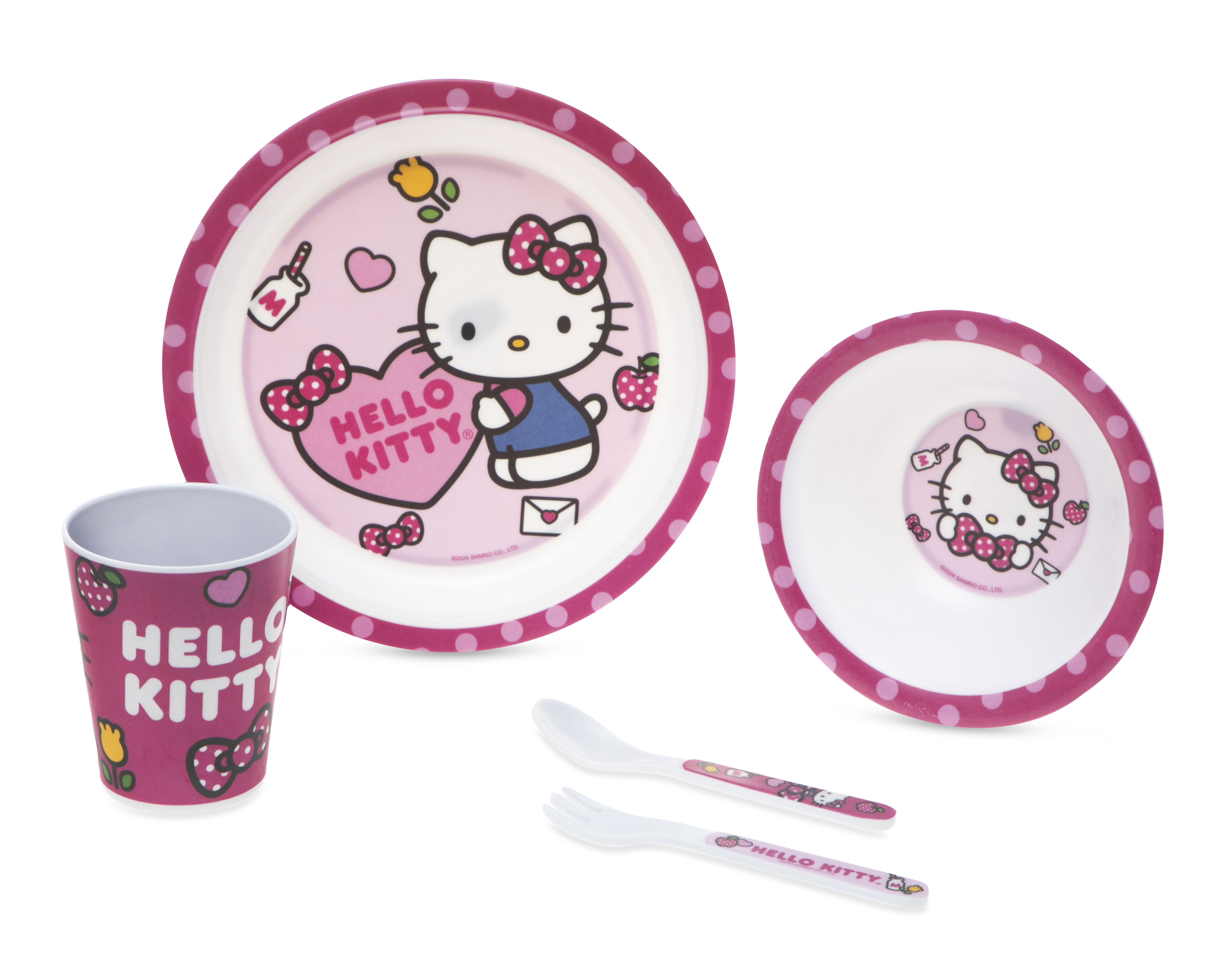 Foto 1 | Foto 1 | Vajilla de Melamina Hello Kitty para 1 Persona