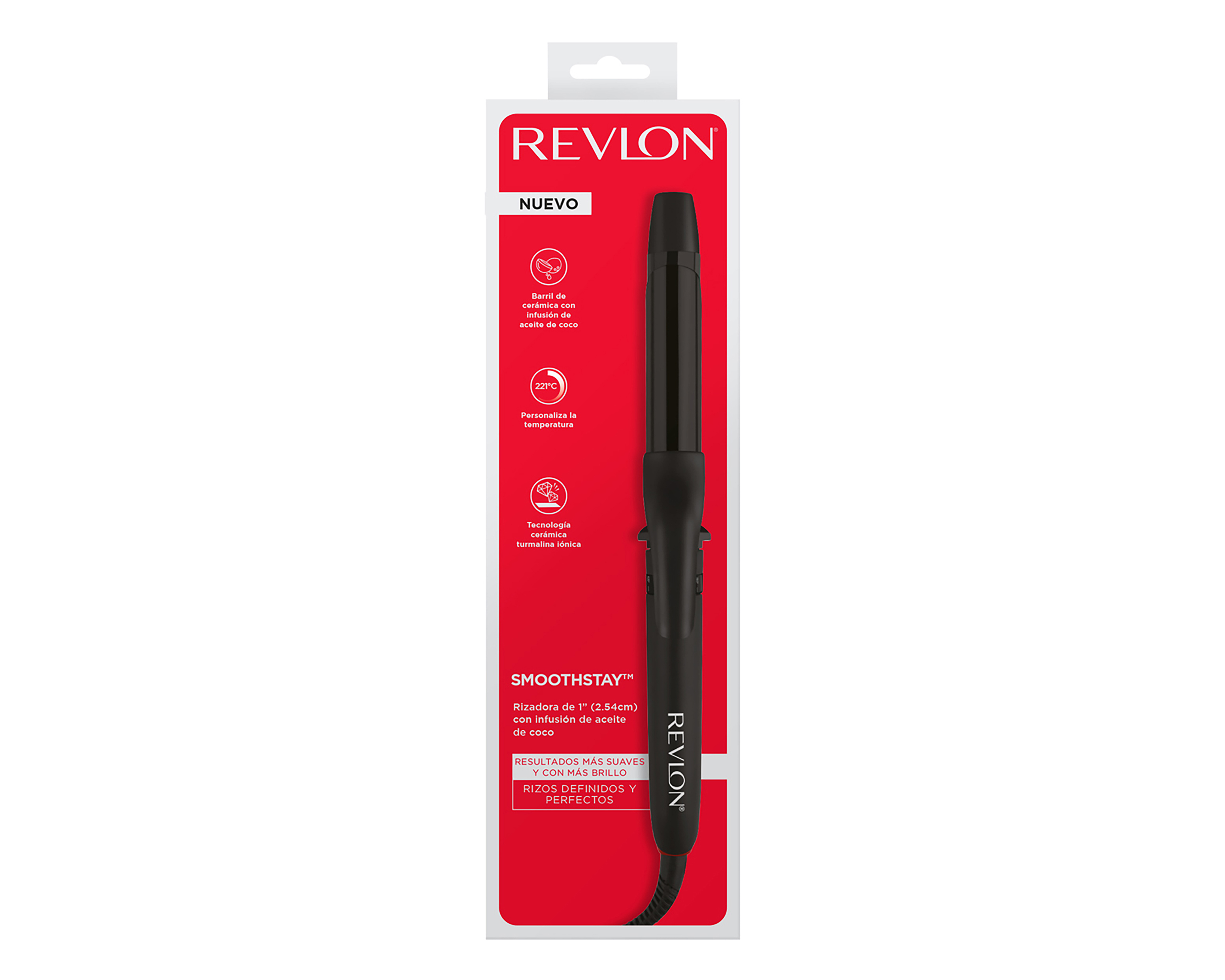 Foto 6 | Foto 6 | Tenaza Revlon Smoothstay con Infusión de Aceite de Coco