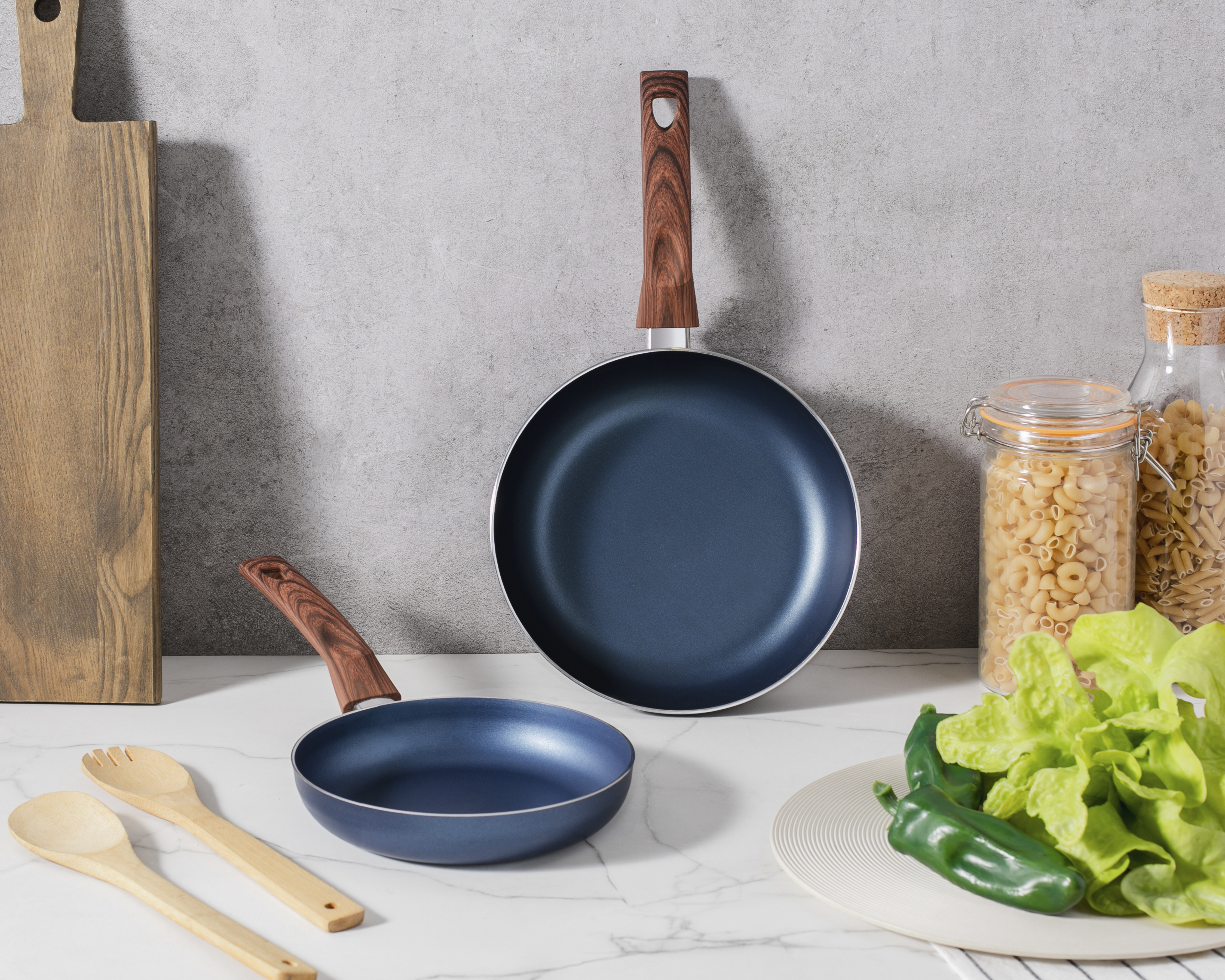 Foto 7 pulgar | Foto 6 | Juego de Sartenes Vasconia Botánica 2 Piezas con Antiadherente