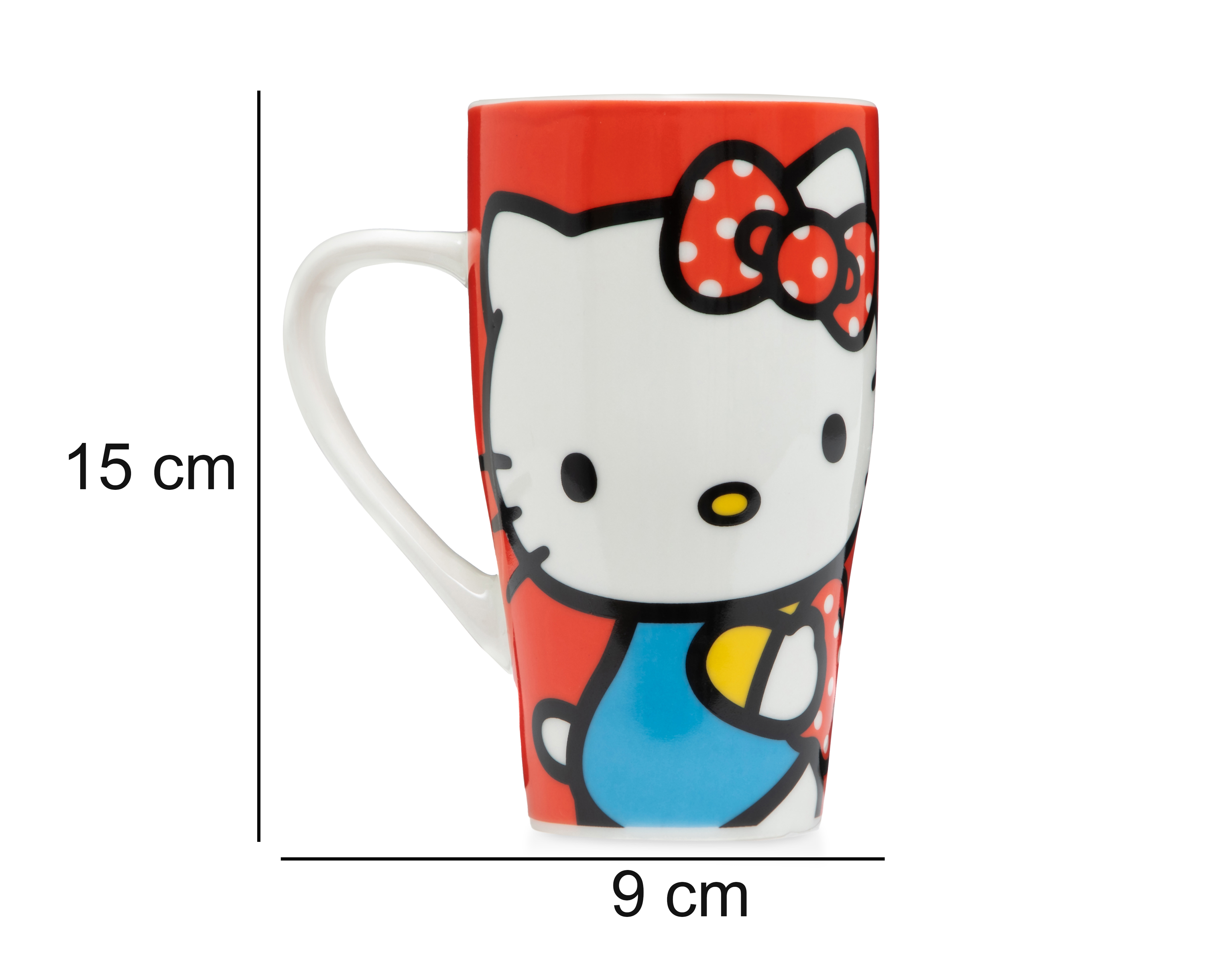 Foto 6 pulgar | Foto 5 | Taza de Porcelana Fun Kids Hello Kitty 540 ml