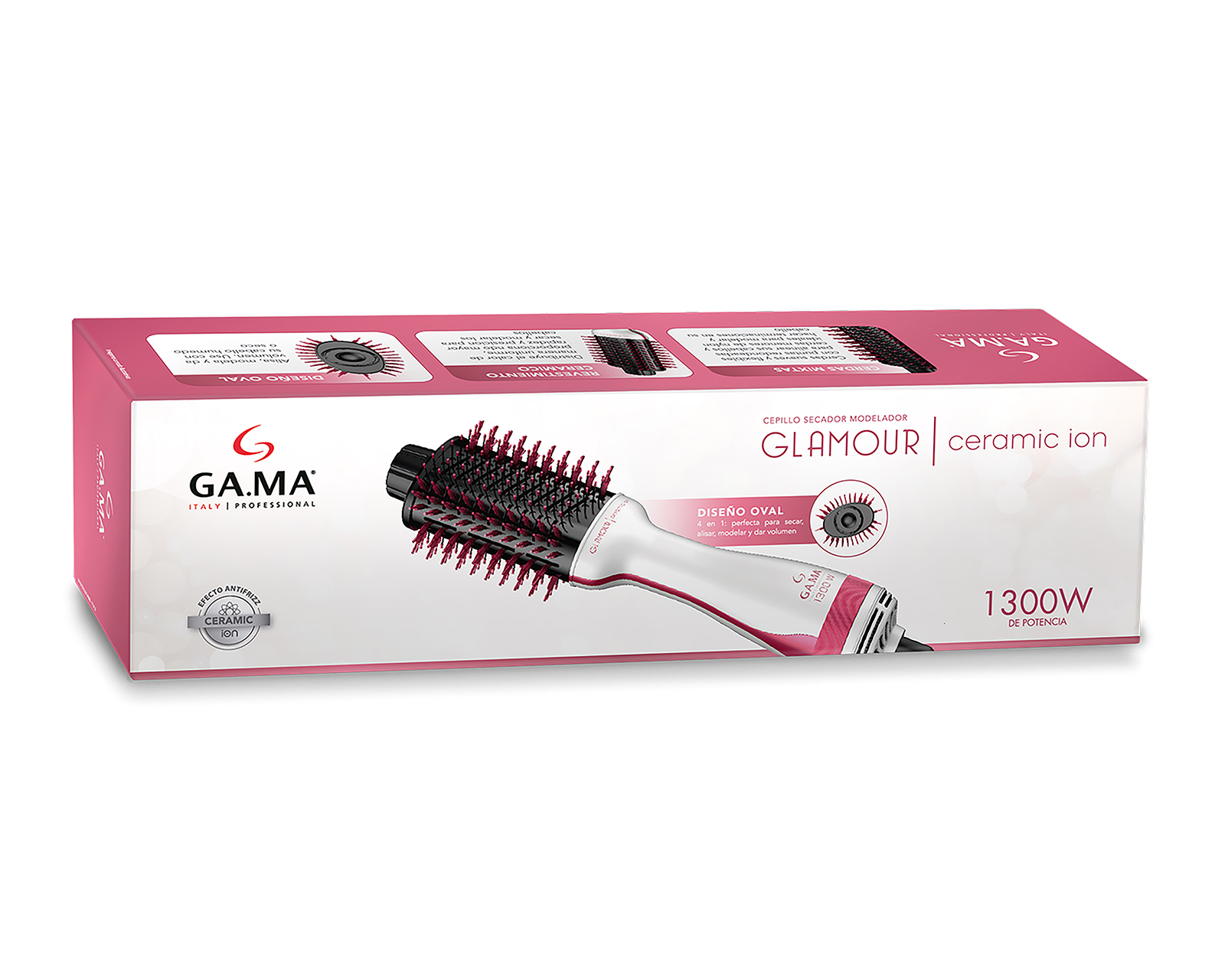 Foto 4 | Foto 4 | Cepillo Secador Gama Italy Glamour Pink 3D Modelador