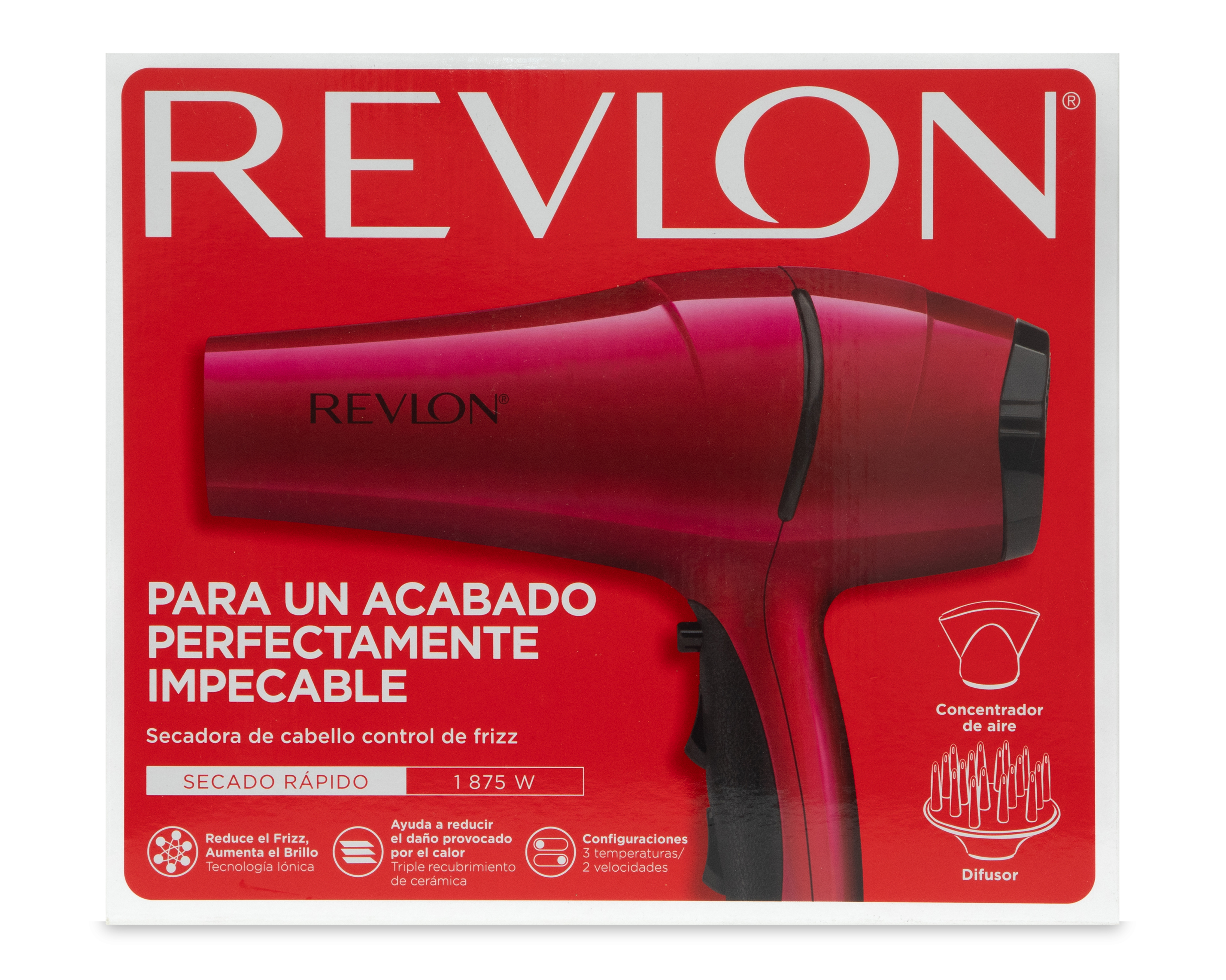 Foto 6 pulgar | Foto 5 | Secadora Revlon Frizz Fighter con Tecnología Iónica