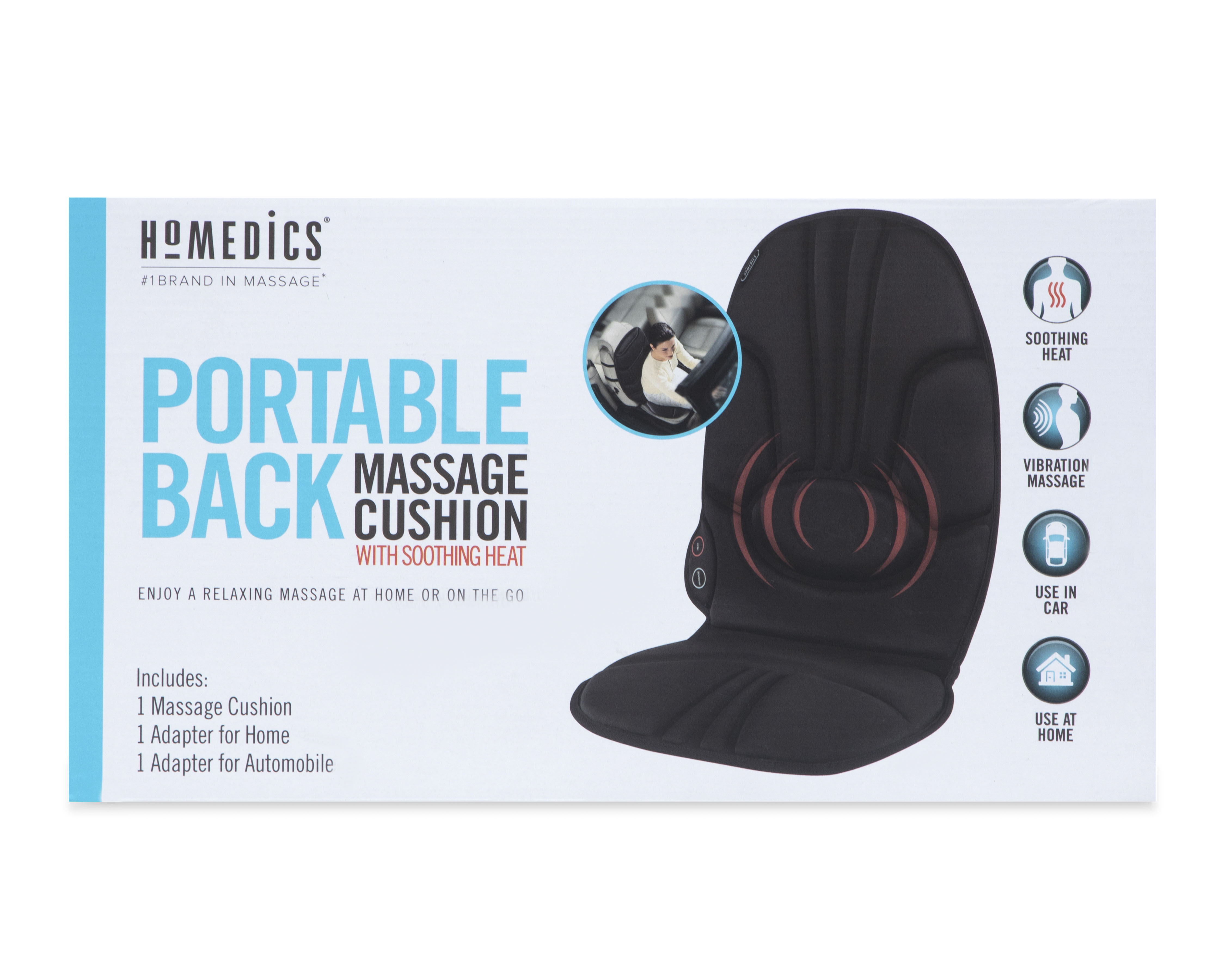 Foto 6 | Foto 6 | Asiento Masajeador para Espalda Homedics Vibrante VC-110