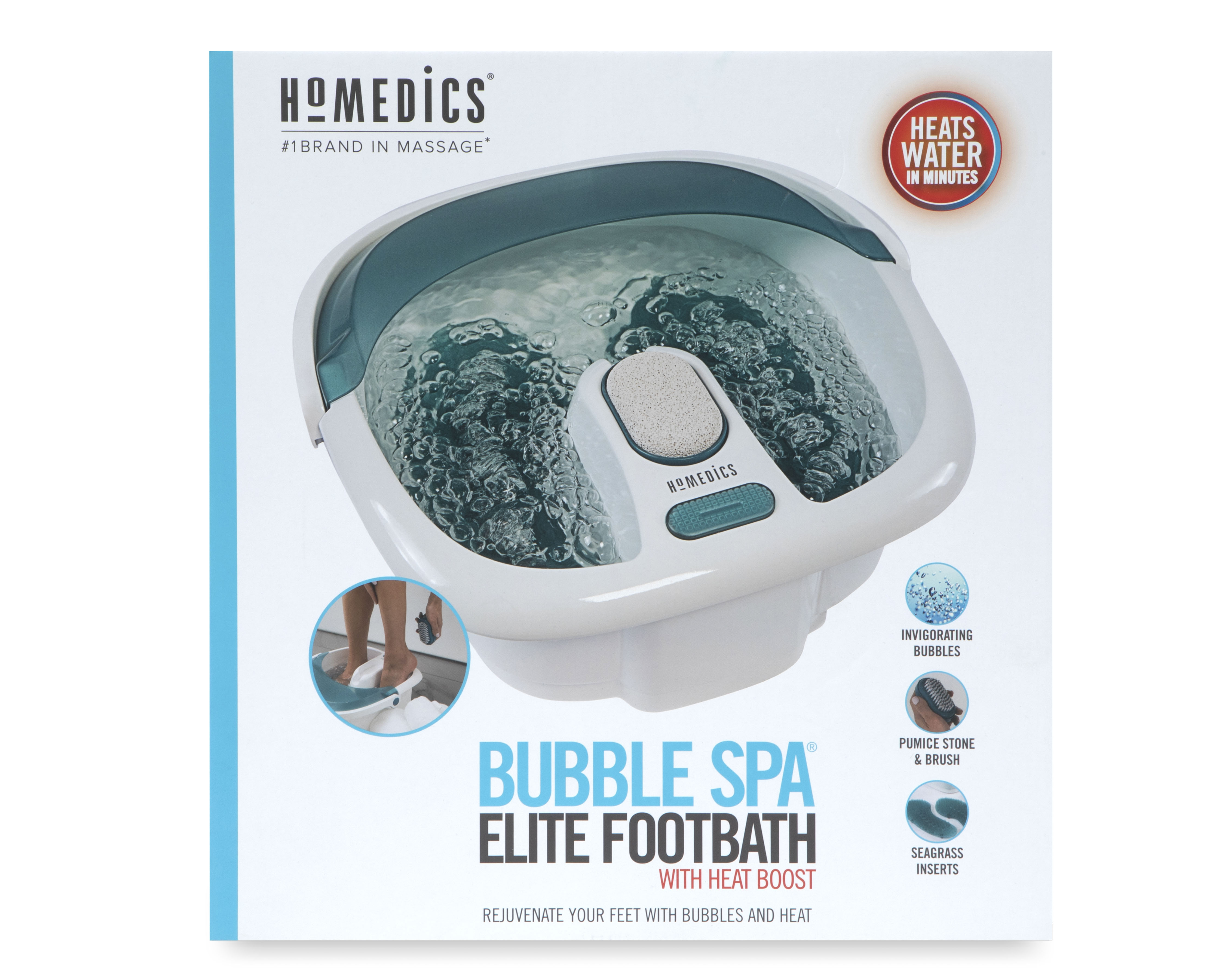 Foto 8 pulgar | Foto 7 | Tina de Masaje para Pies Homedics de Burbujas
