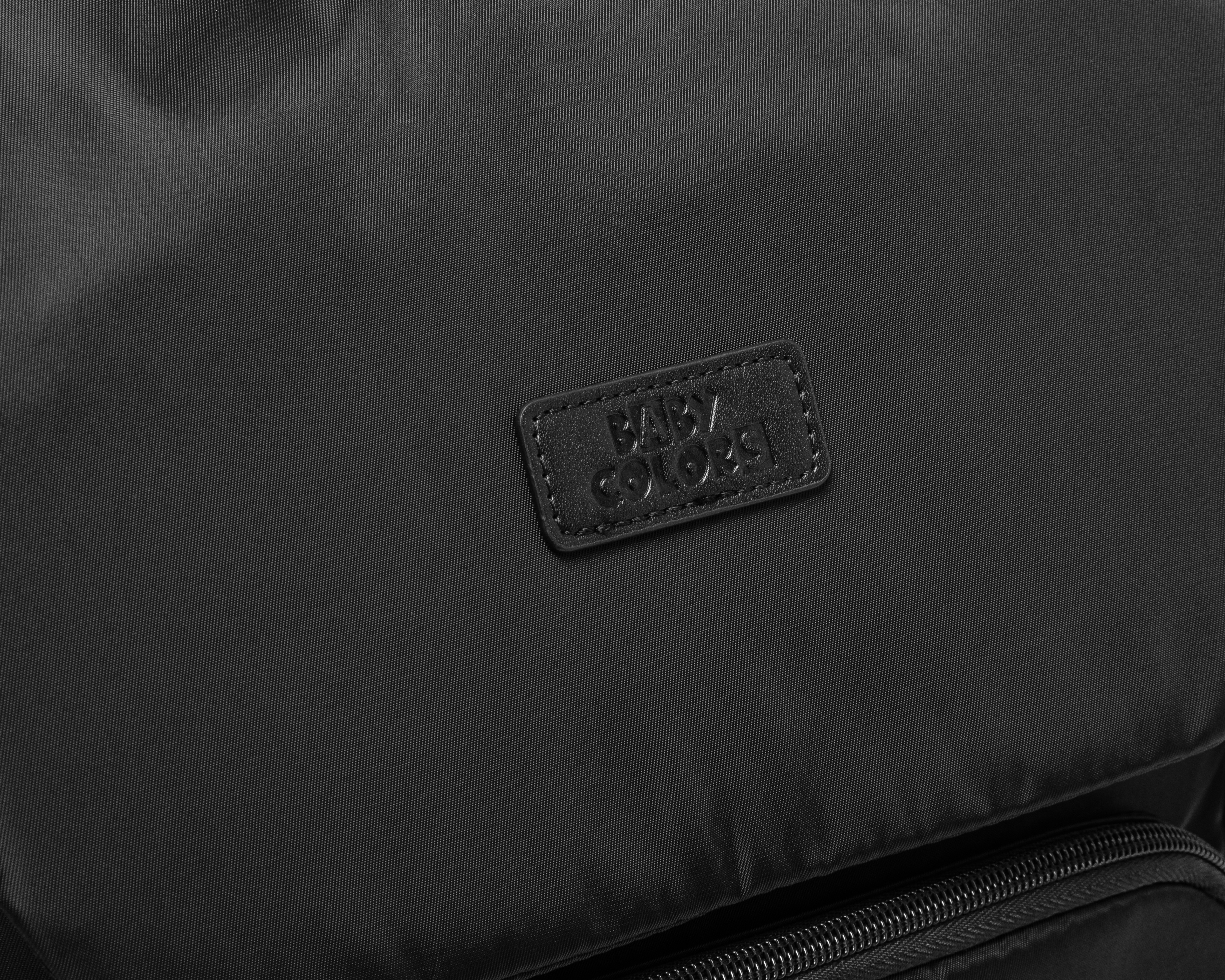 Foto 6 | Foto 6 | Mochila Pañalera Baby Colors Moon Negra con Cambiador Portatil para Bebe