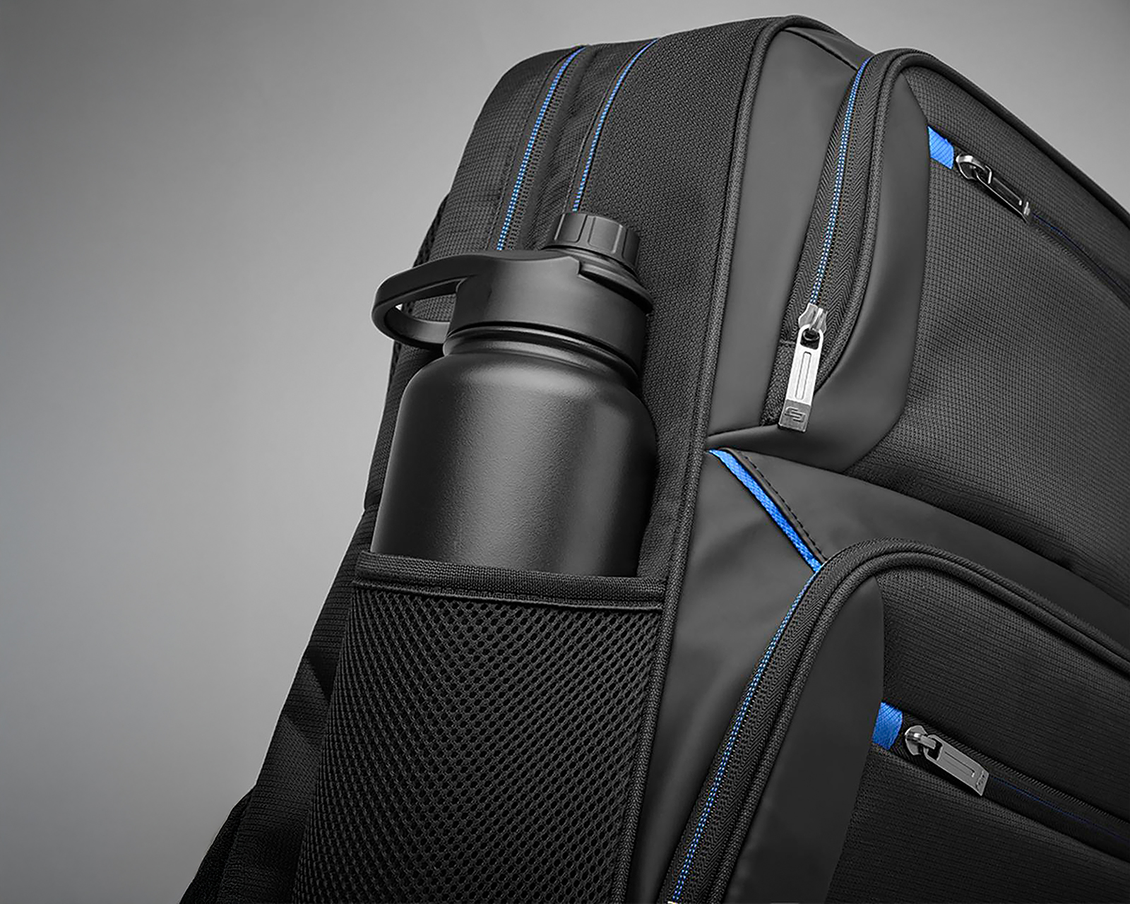 Foto 9 | Foto 8 | Mochila para Laptop Solo PRO721-4 17.3" Negra