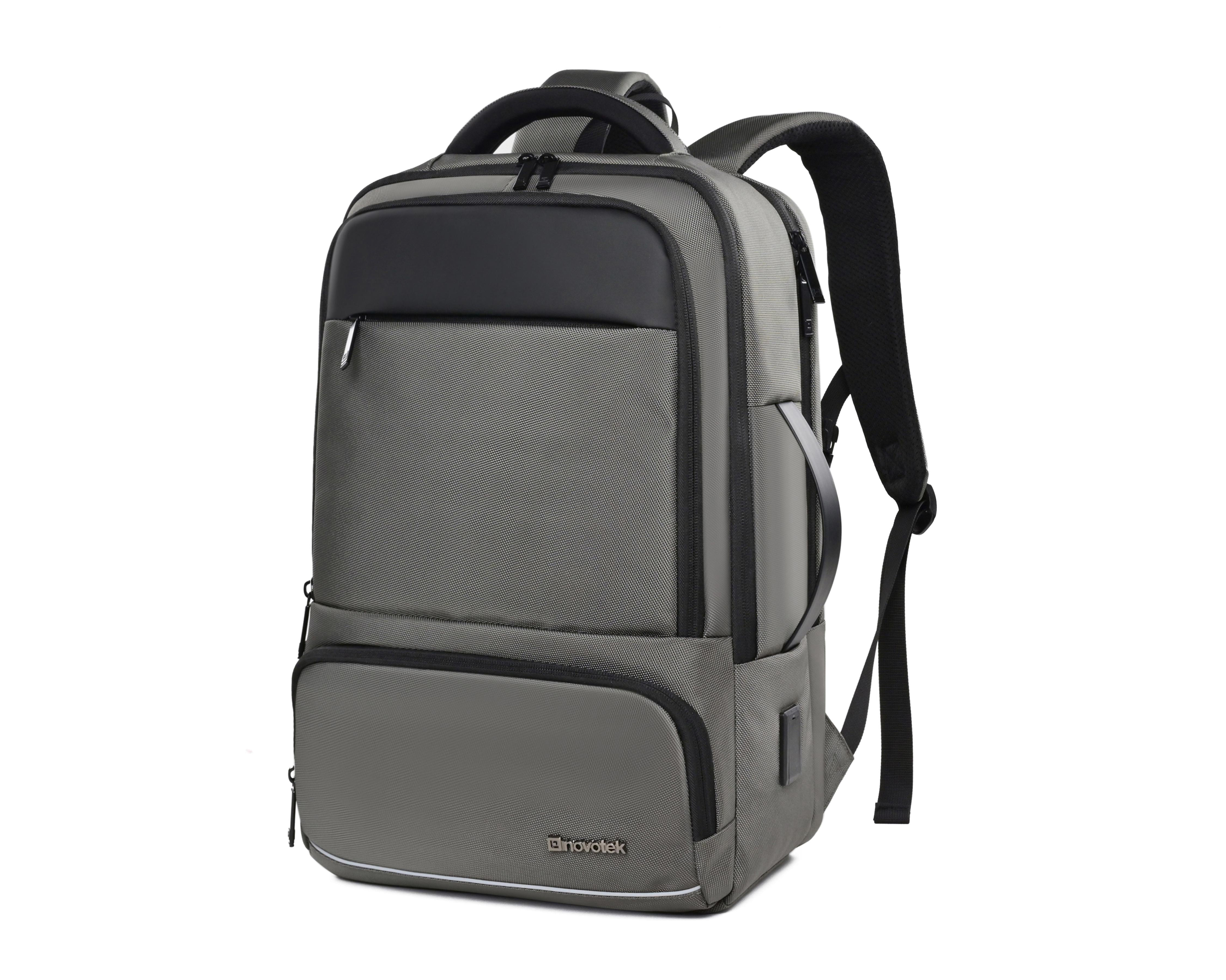 Mochila para Laptop Novotek Agile 15.6 Pulgadas Gris