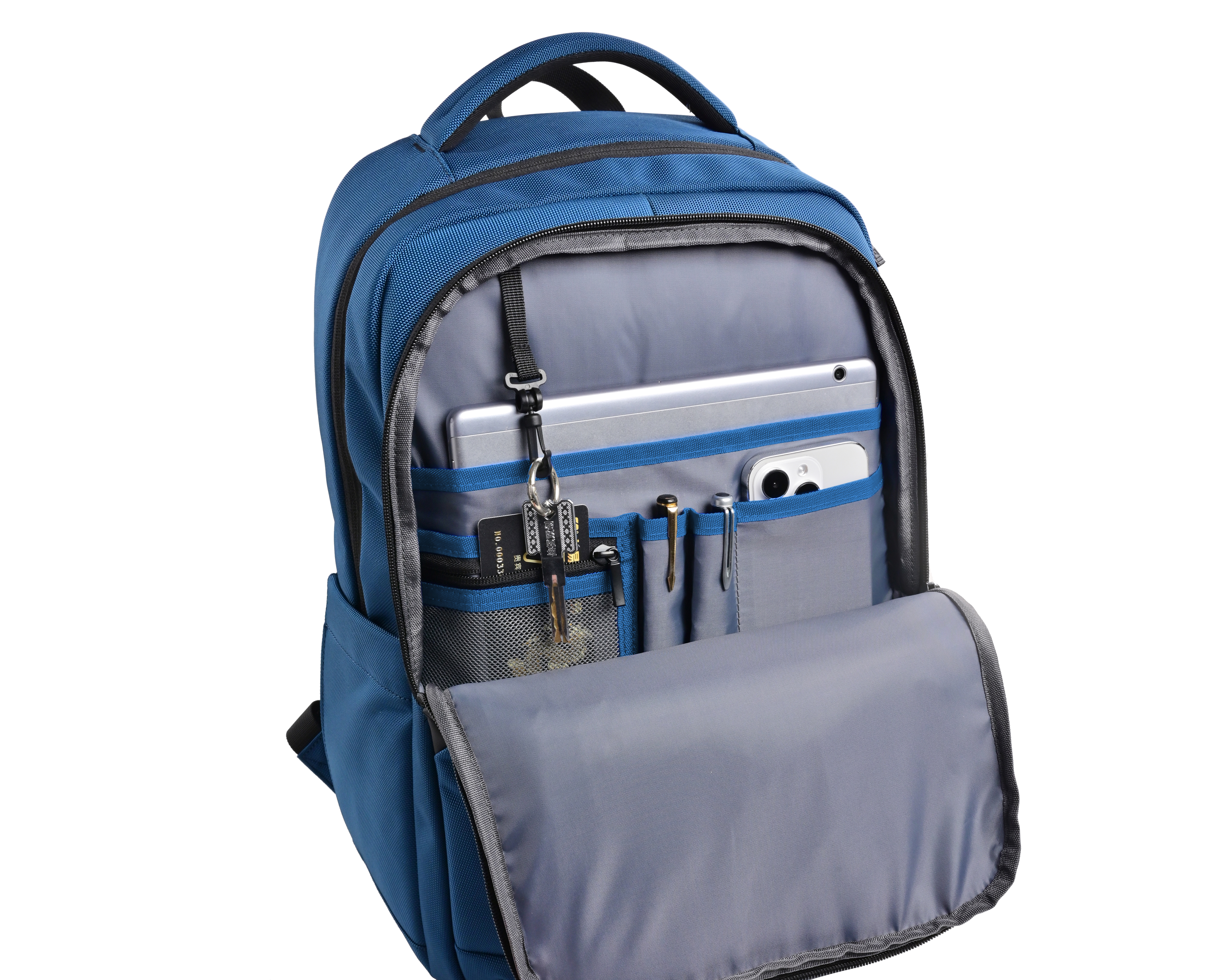 Foto 8 | Foto 8 | Mochila para Laptop Novotek Bot Azul