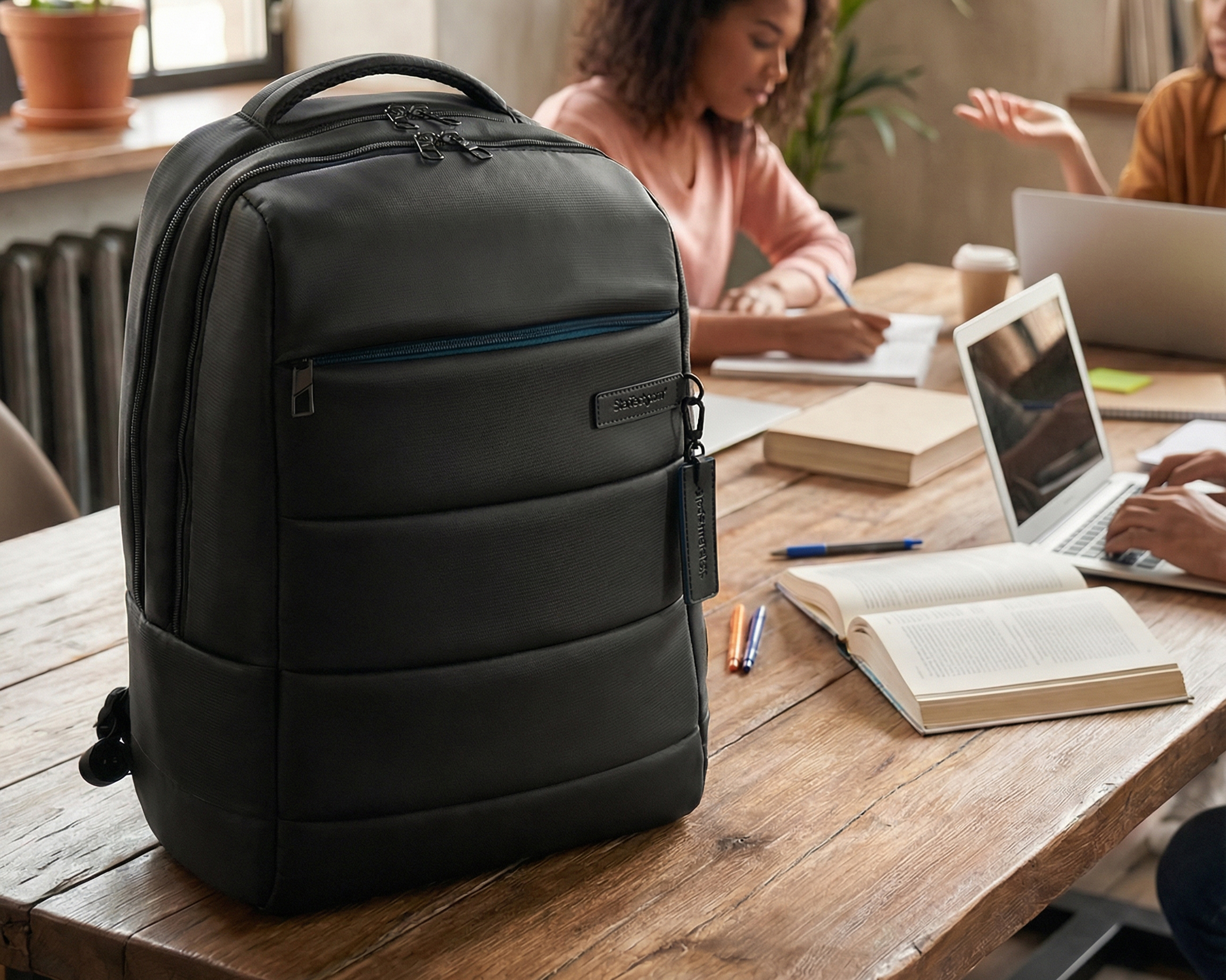 Foto 8 pulgar | Foto 7 | Mochila para Laptop Startravel Lisboa 15.6 Pulgadas Negra