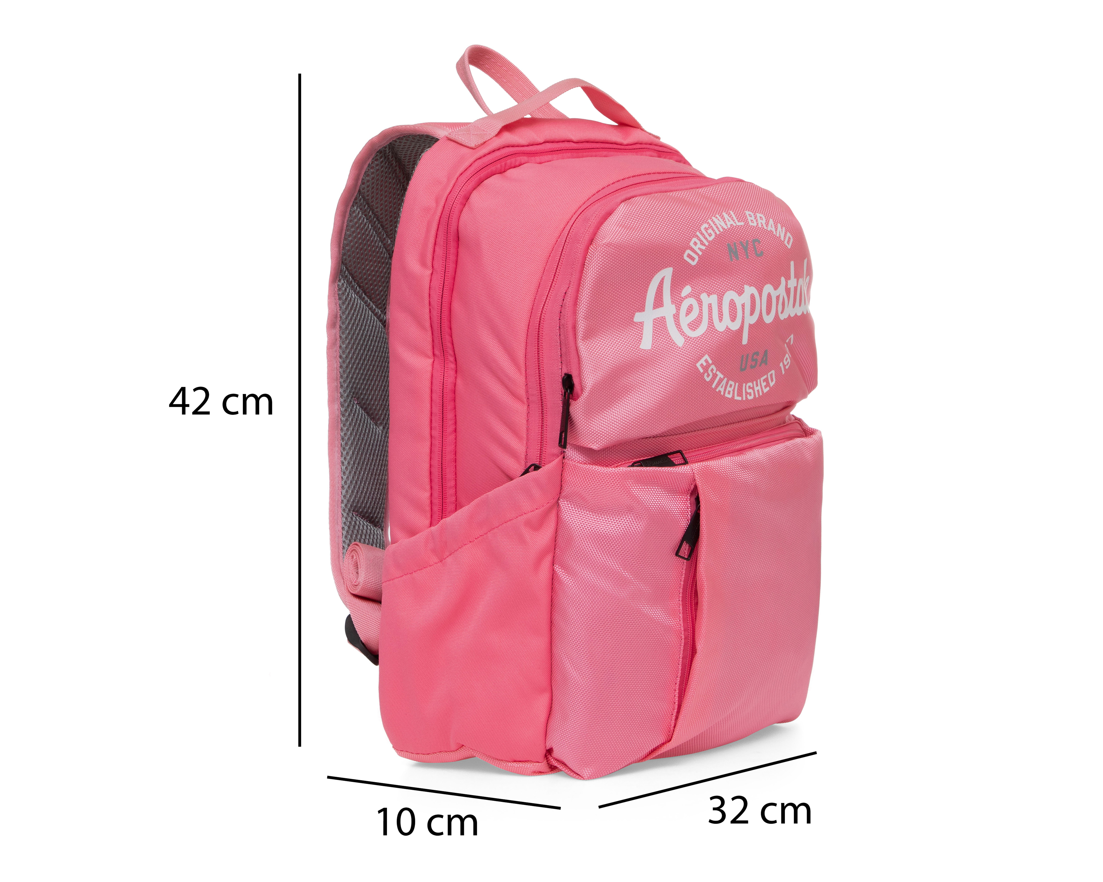 Foto 8 pulgar | Foto 7 | Mochila para Laptop Aéropostale  Elba Rosa