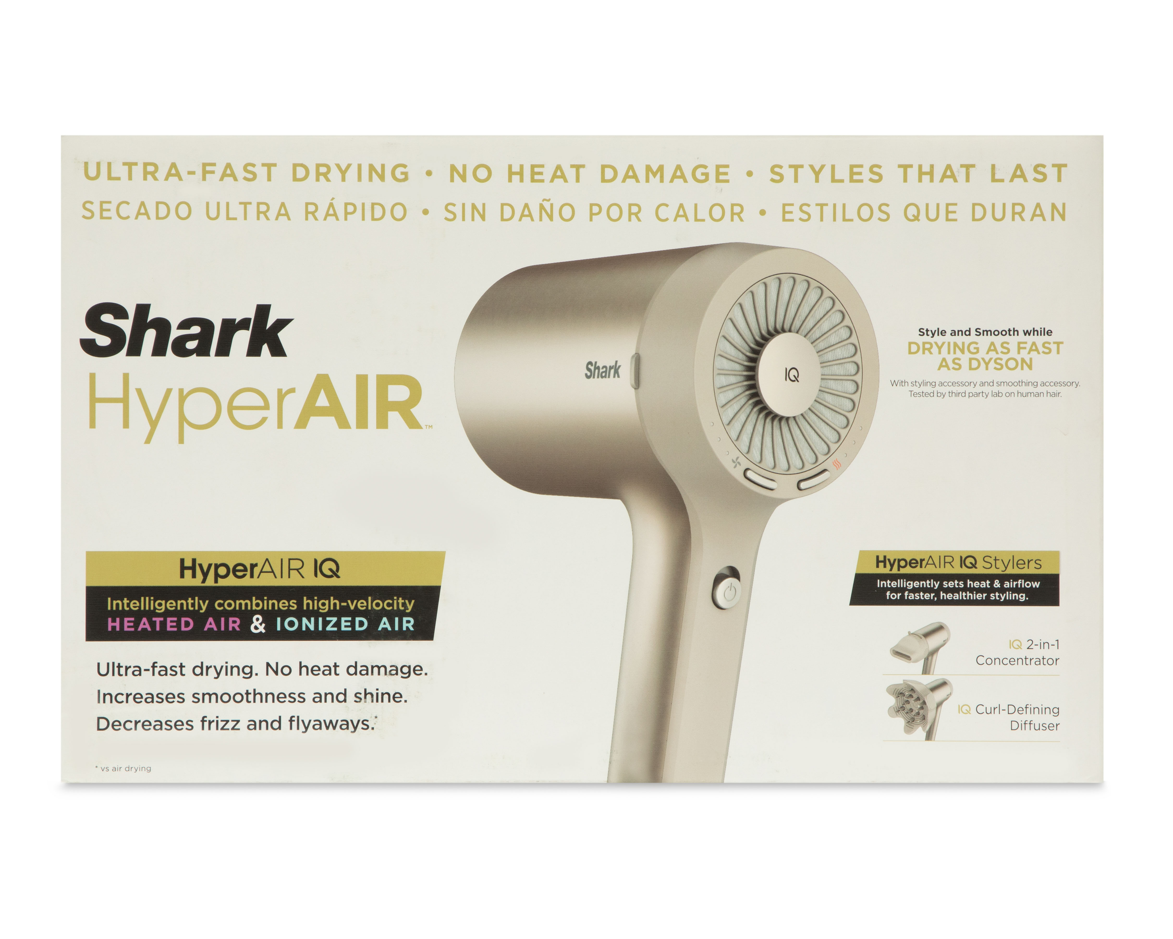 Foto 8 pulgar | Foto 7 | Secadora de Cabello Shark Hyper Air 3 Ajustes de Calor