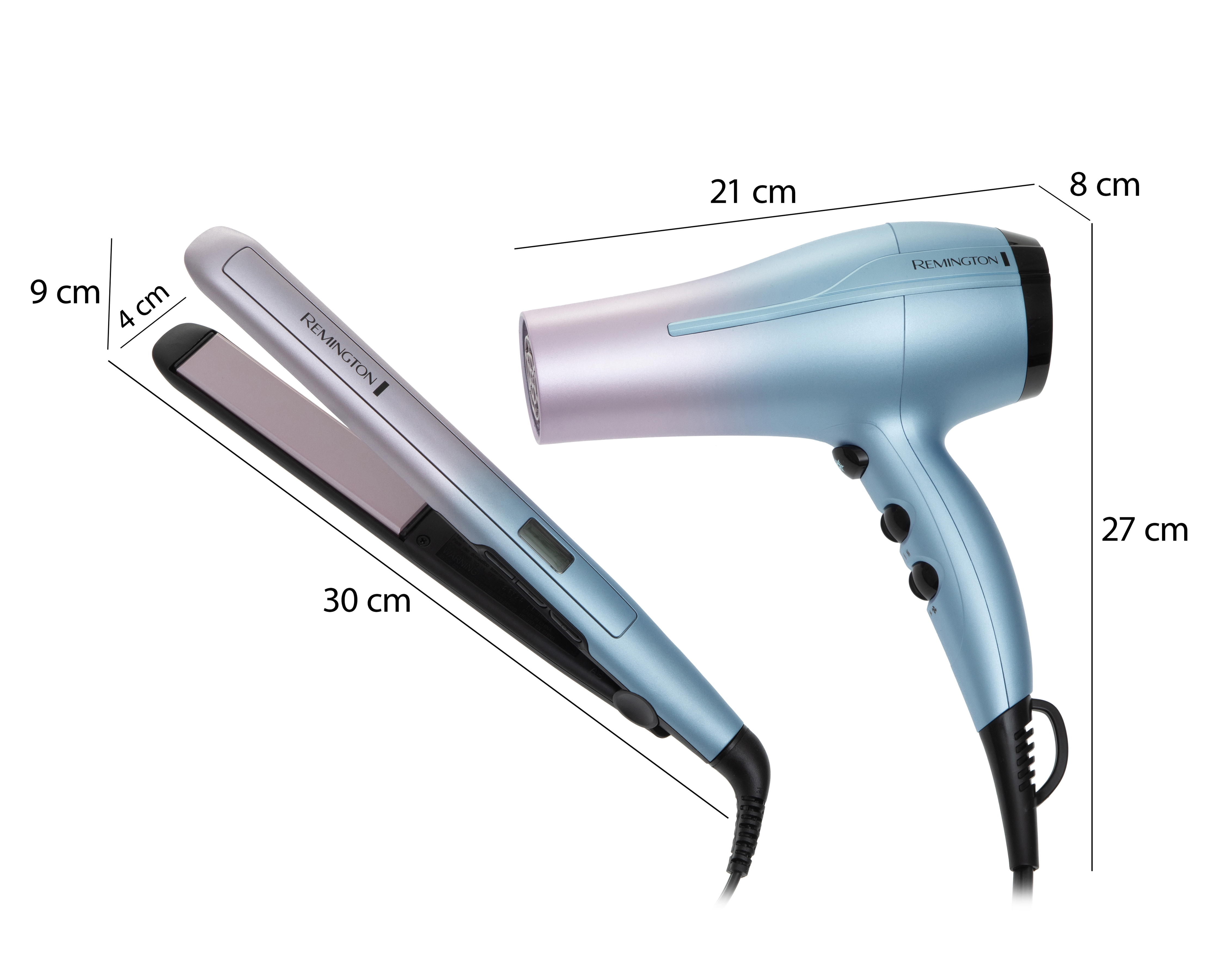 Foto 9 | Foto 9 | Combo de Alaciadora y Plancha para Cabello Remington Mineral Glow con Infusión de Turmalina