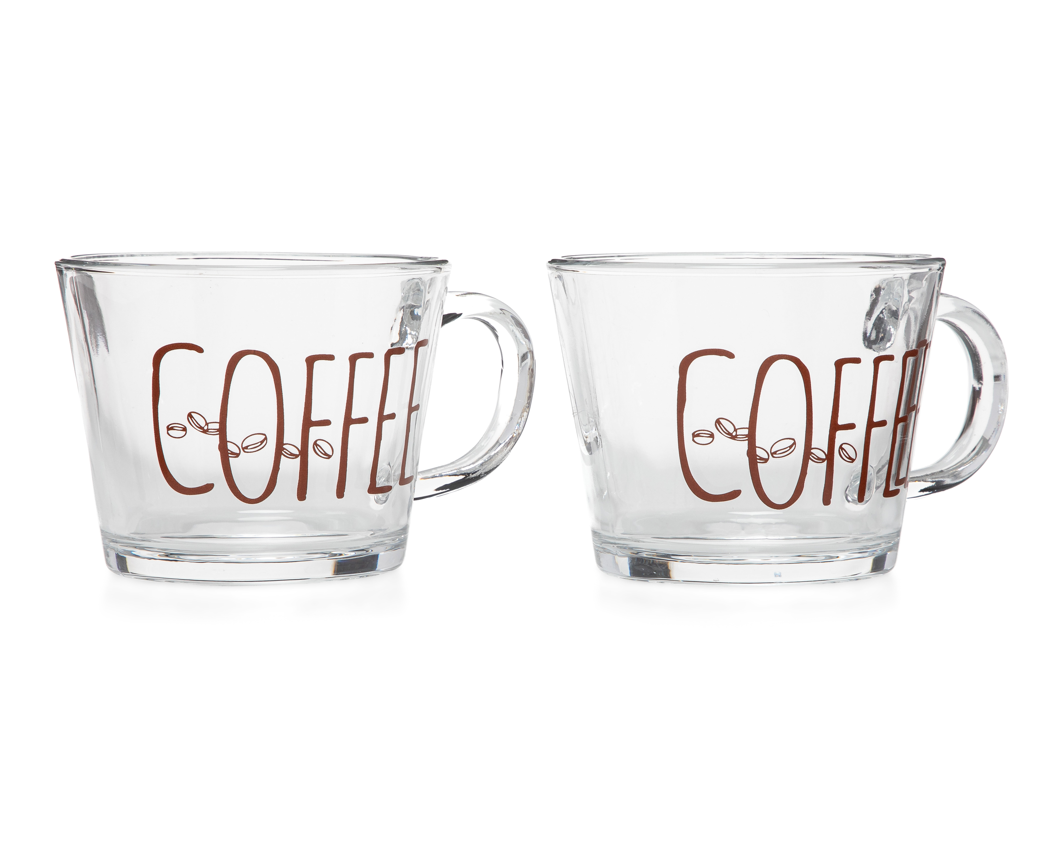 Foto 1 | Foto 1 | Taza de Vidrio Starhaus 350 ml 2 Piezas