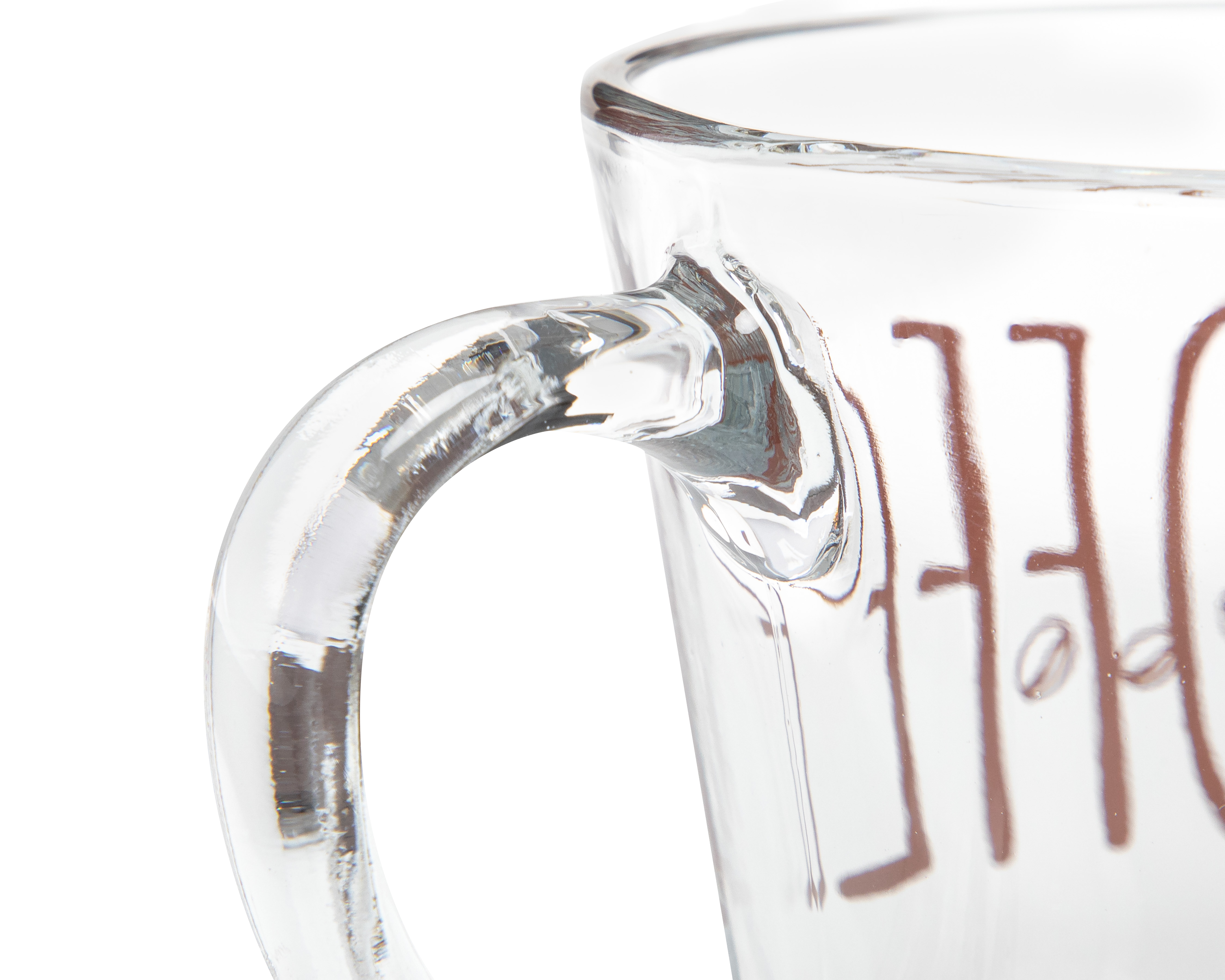 Foto 3 | Foto 3 | Taza de Vidrio Starhaus 350 ml 2 Piezas