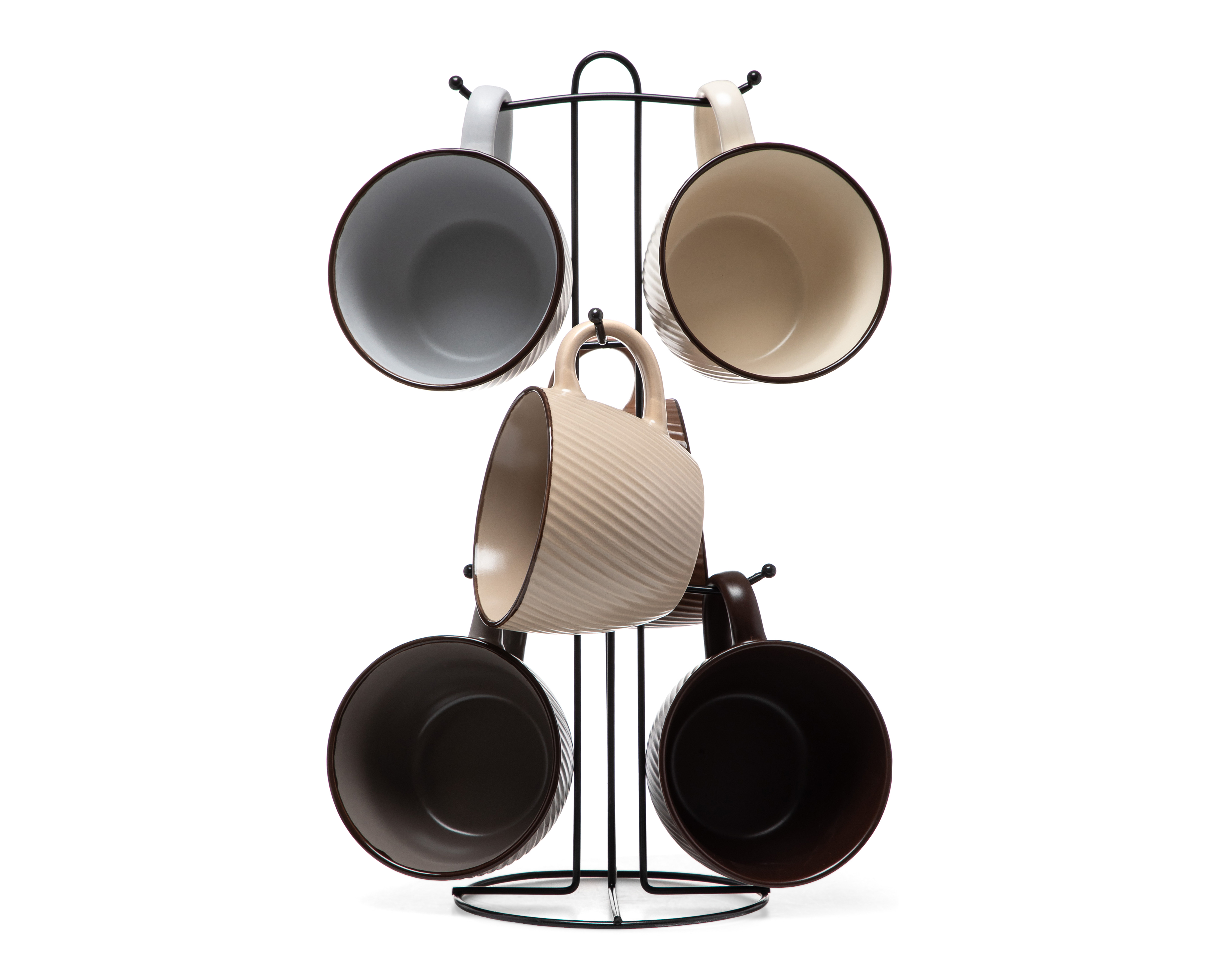 Foto 2 | Foto 2 | Taza de Cerámica Marcelle 470 ml 6 Piezas