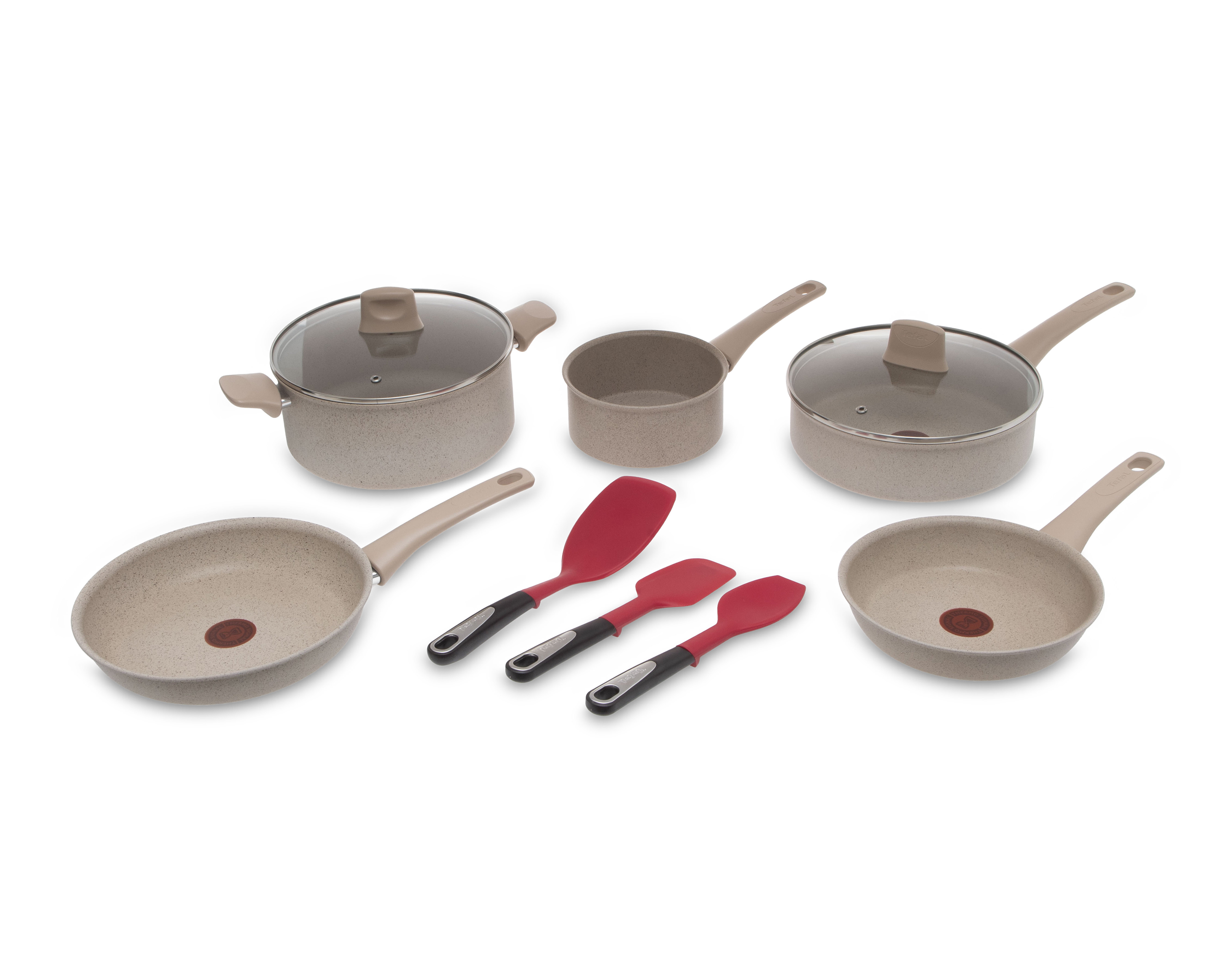 Batería de Cocina T-Fal Deligt 10 Piezas de Alumino