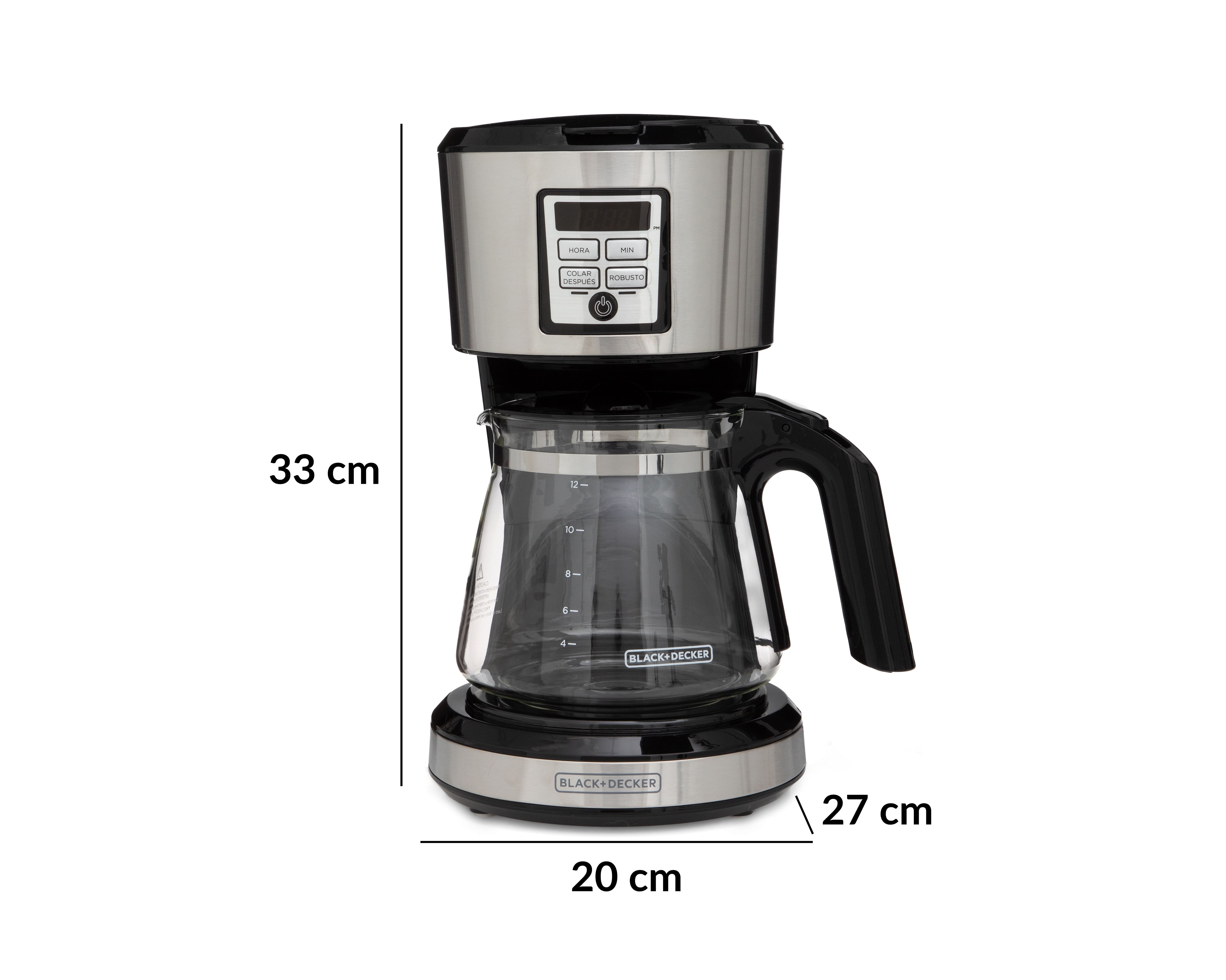 Foto 8 pulgar | Foto 7 | Cafetera Black+Decker 12 Tazas Programable