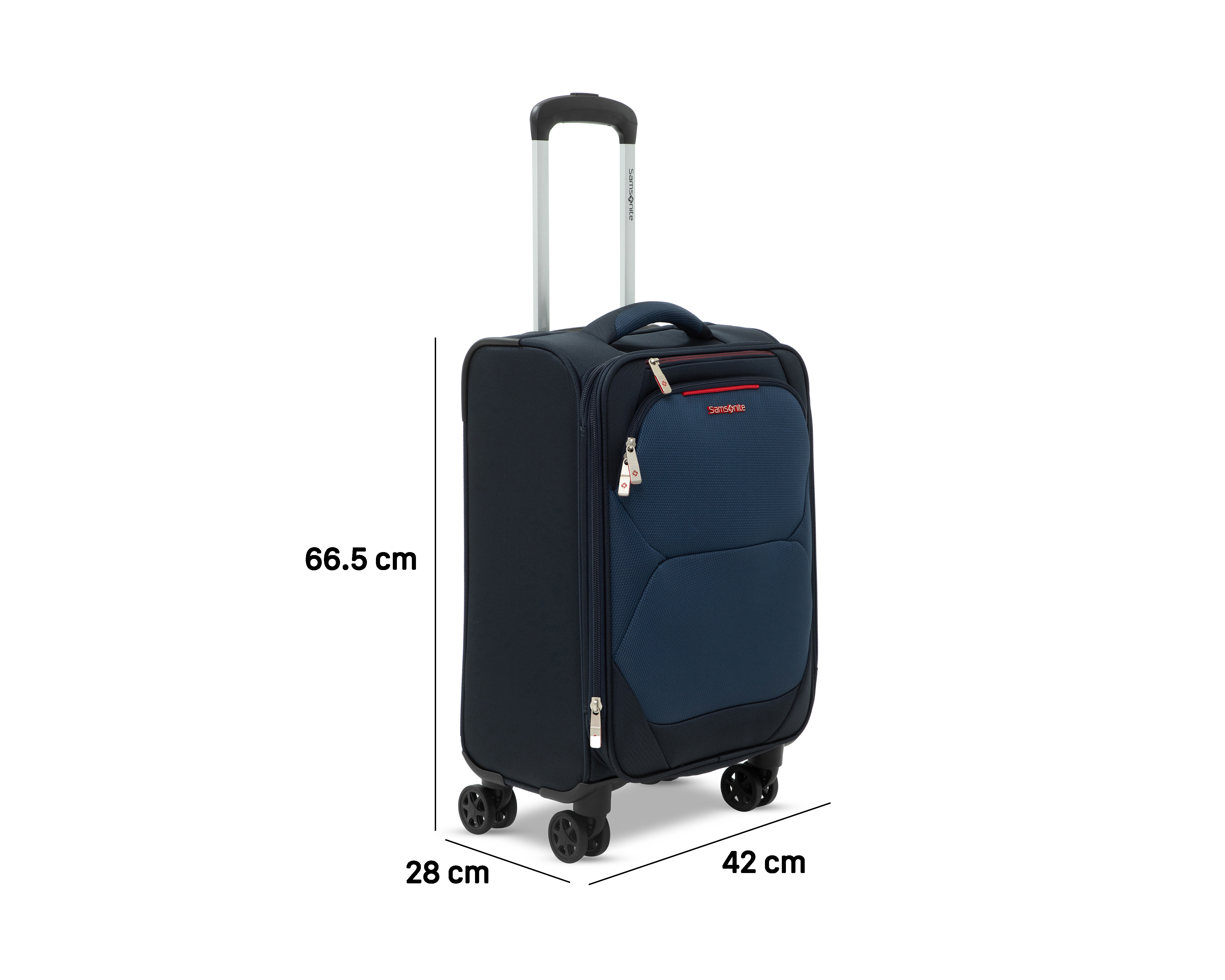 Foto 9 pulgar | Foto 8 | Maleta Vertical Samsonite Baltic 24" Azul