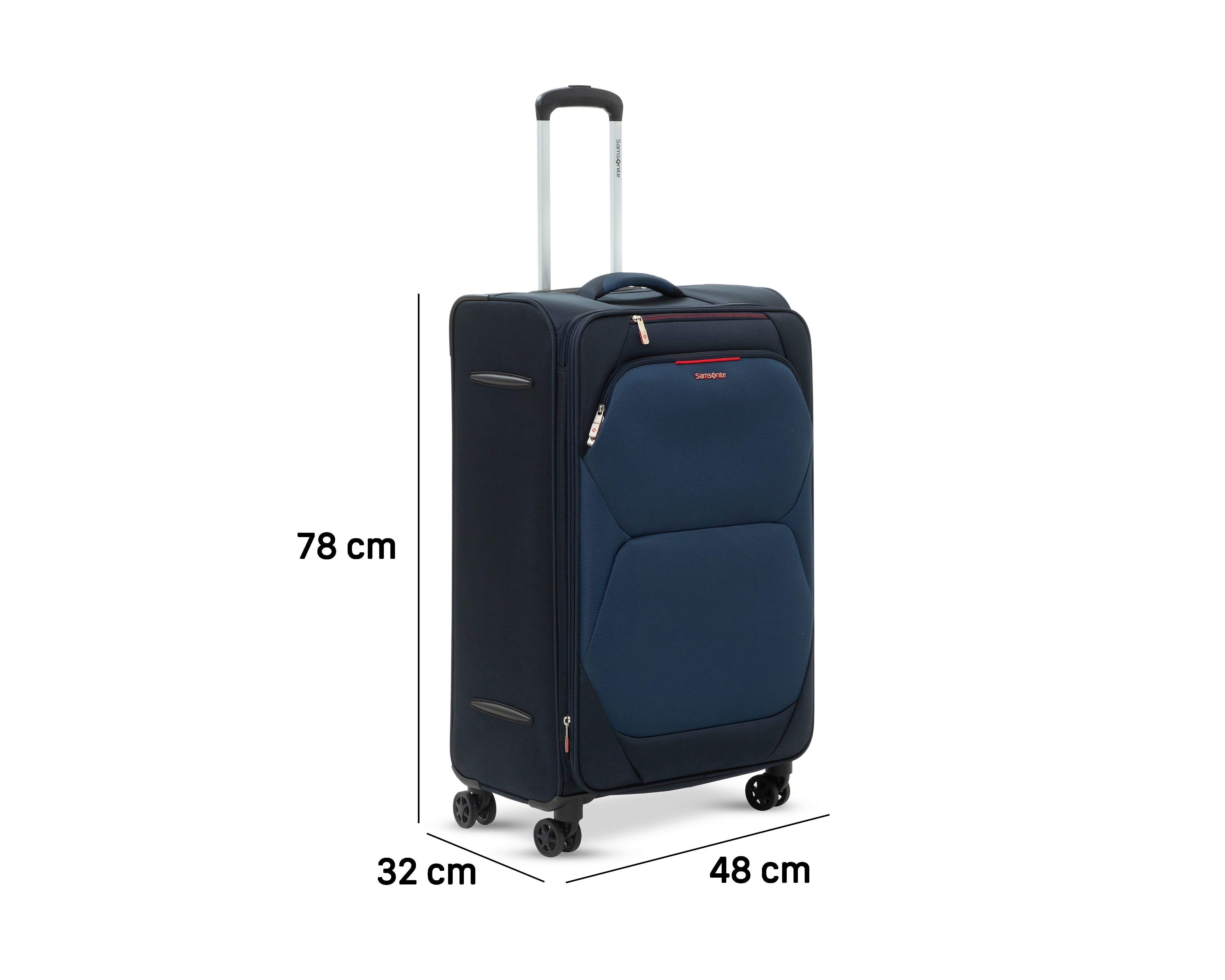 Foto 7 | Foto 7 | Maleta Vertical Samsonite Baltic 28" Azul