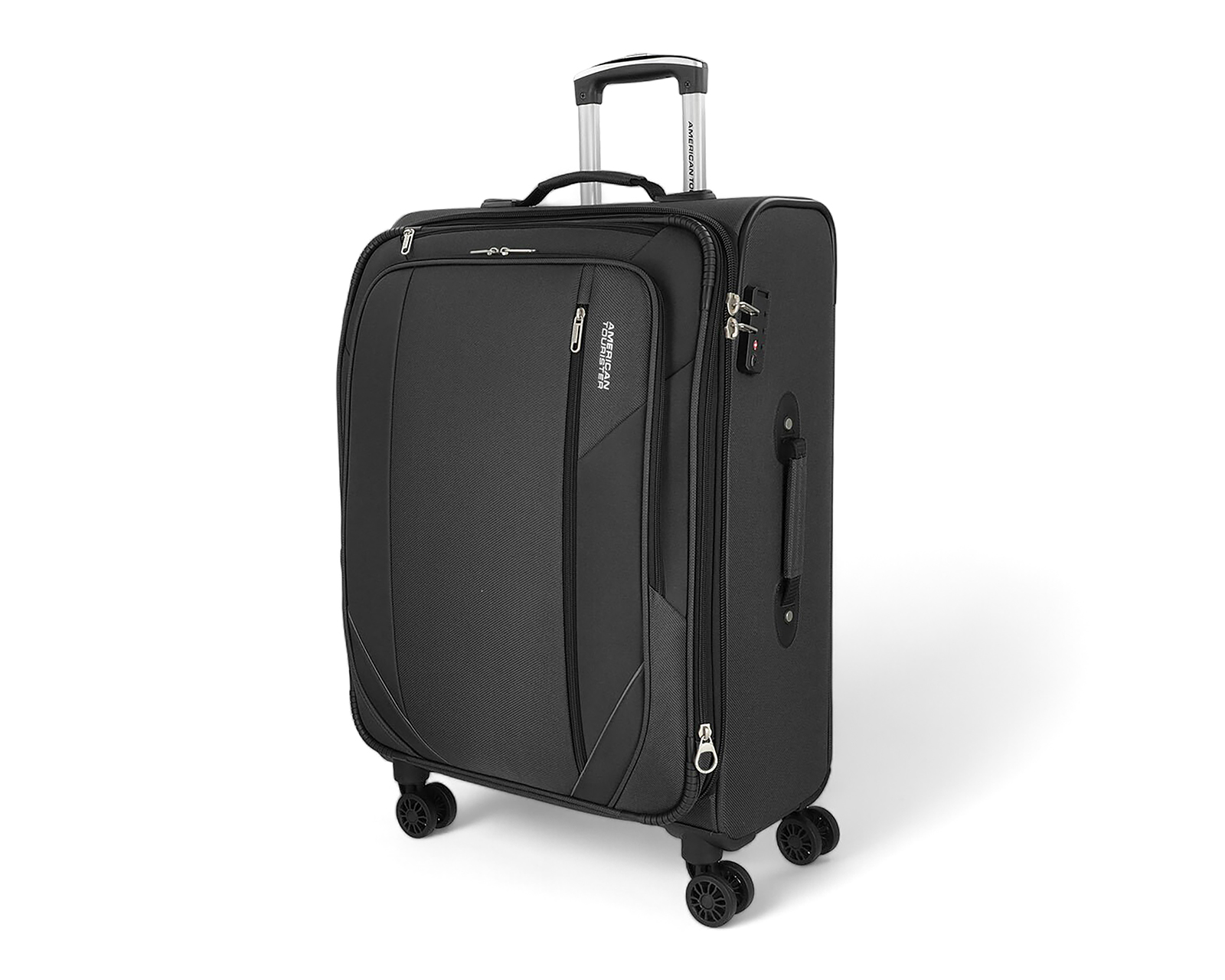 Foto 3 pulgar | Foto 2 | Maleta Vertical American Tourister Fortex 24" Negra
