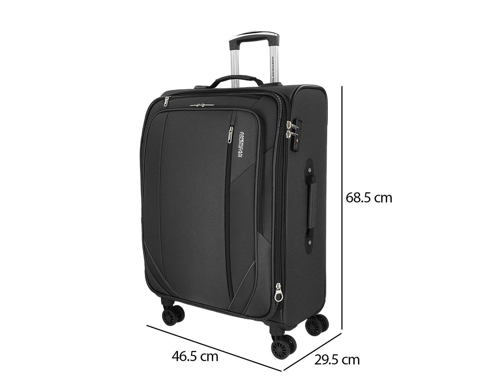 Foto 9 | Foto 9 | Maleta Vertical American Tourister Fortex 24" Negra