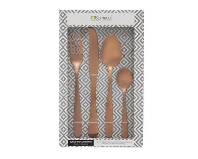 Foto 1 | Foto 1 | Juego de Cubiertos Starhaus 16 Piezas