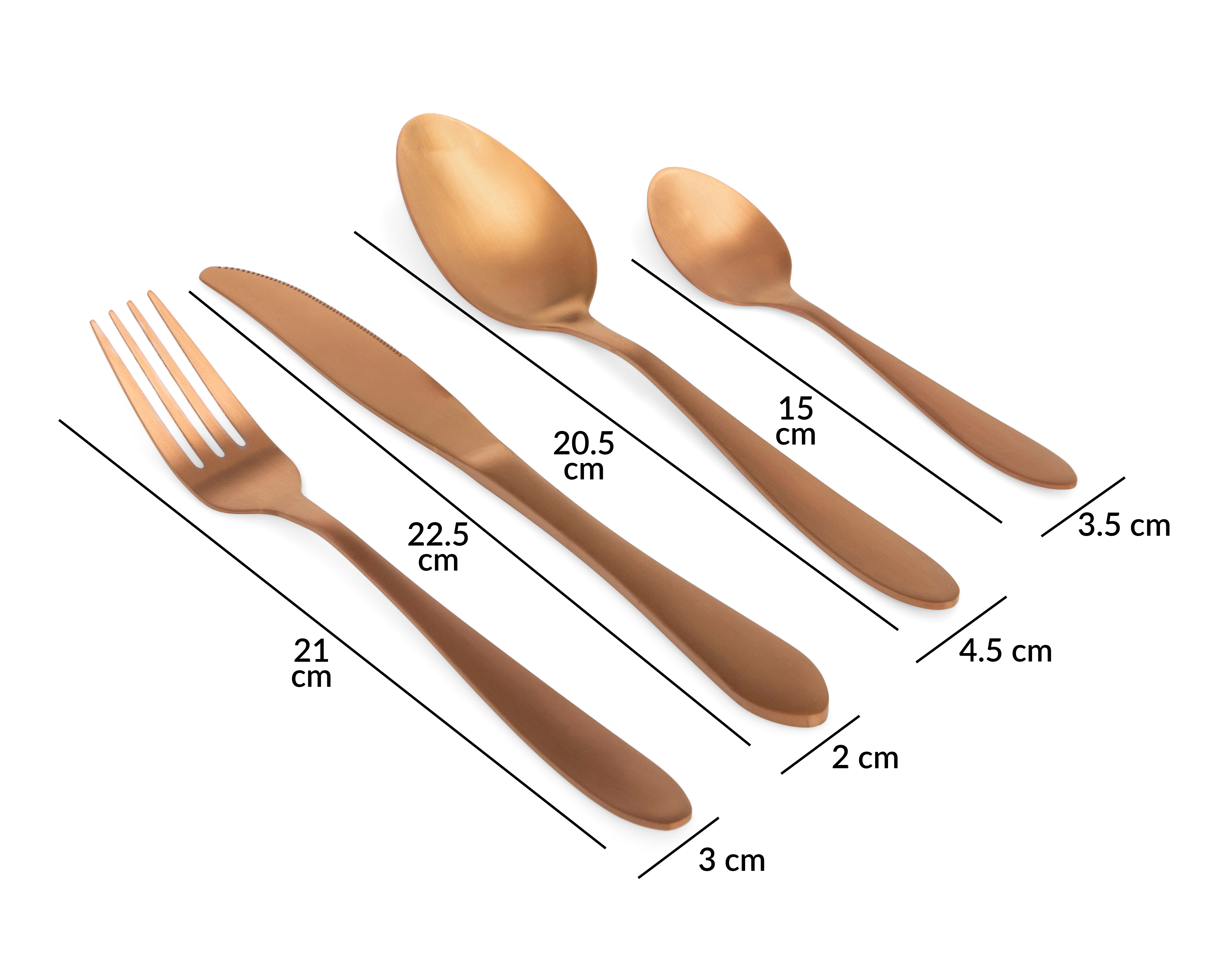 Foto 7 pulgar | Foto 6 | Juego de Cubiertos Starhaus 16 Piezas