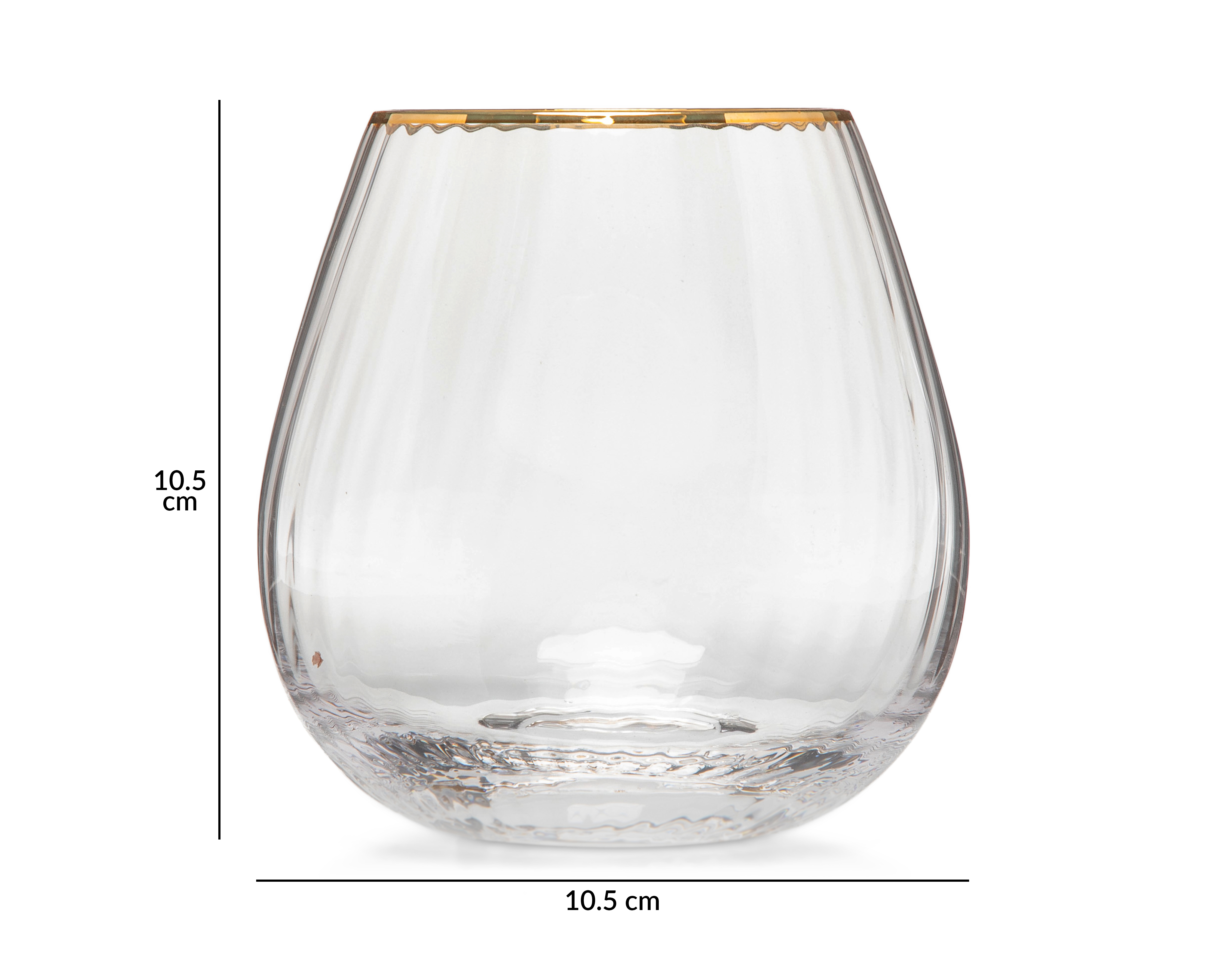 Foto 5 pulgar | Foto 4 | Vaso de Vidrio Starhaus 600 ml 4 Piezas