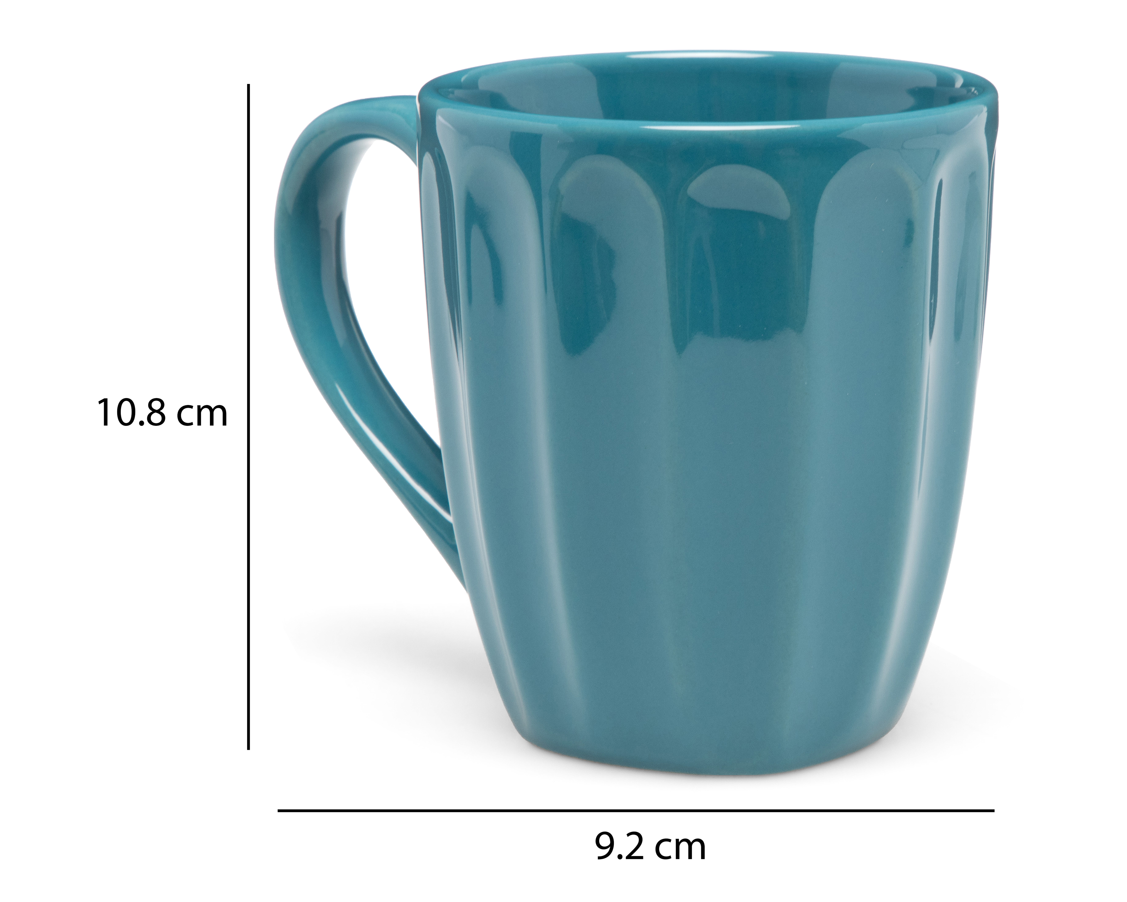 Foto 6 | Foto 6 | Taza de Cerámica Starhaus 320 ml 4 Piezas