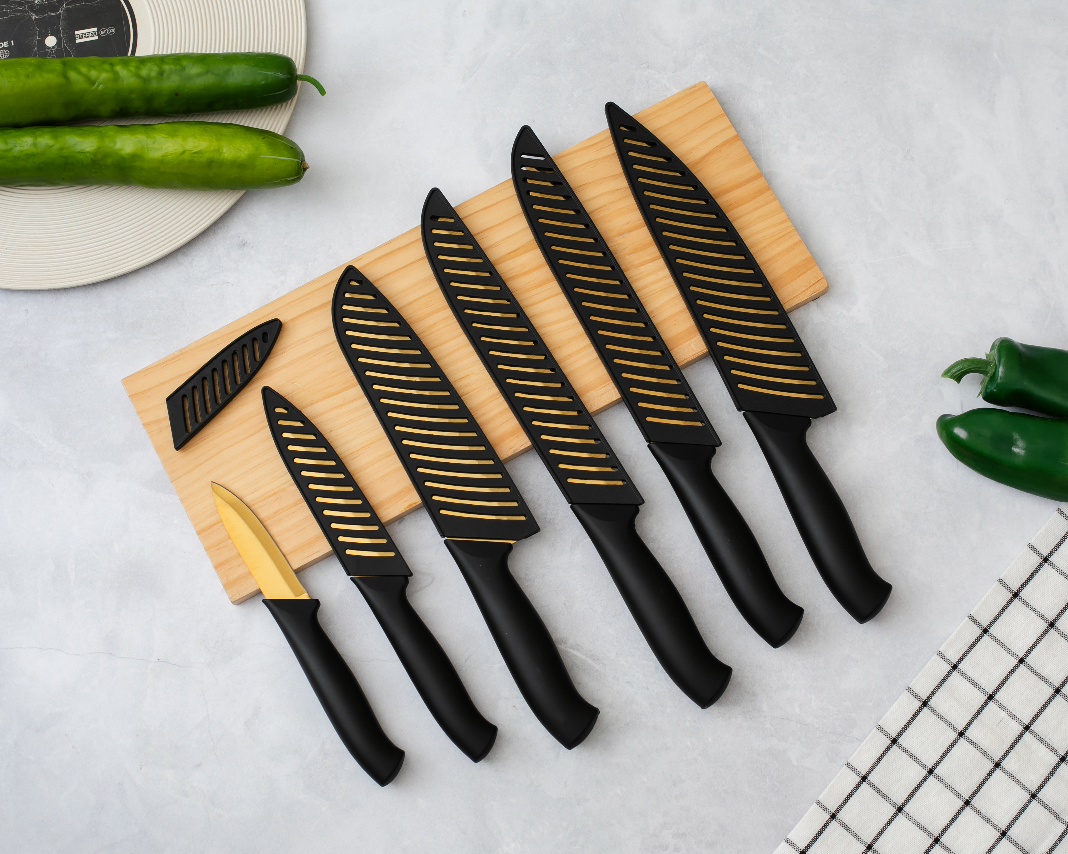 Foto 5 | Foto 5 | Juego de Cuchillos Procook 6 Piezas