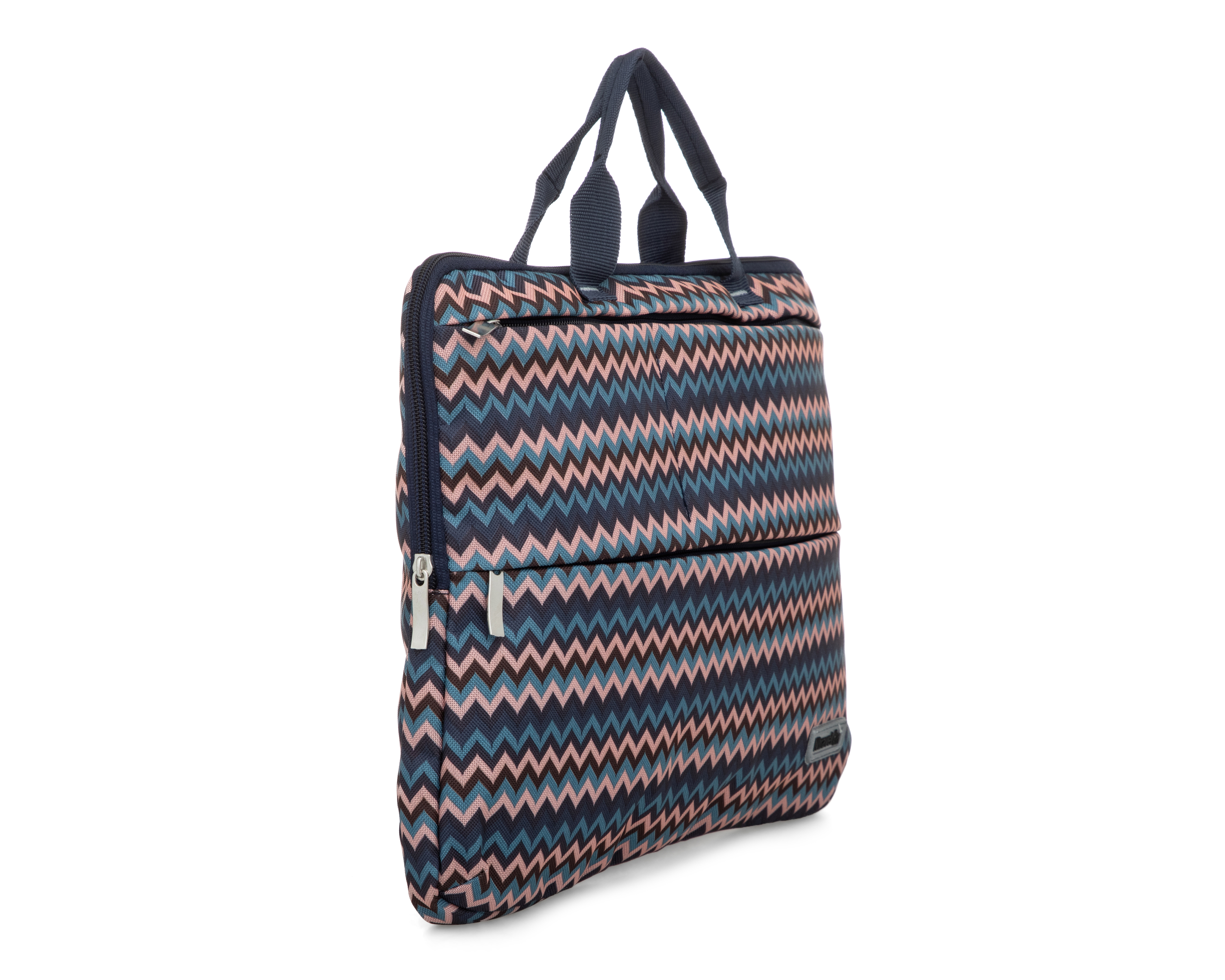 Foto 3 pulgar | Foto 2 | Funda para Laptop Nextravel Zig Zag Multicolor